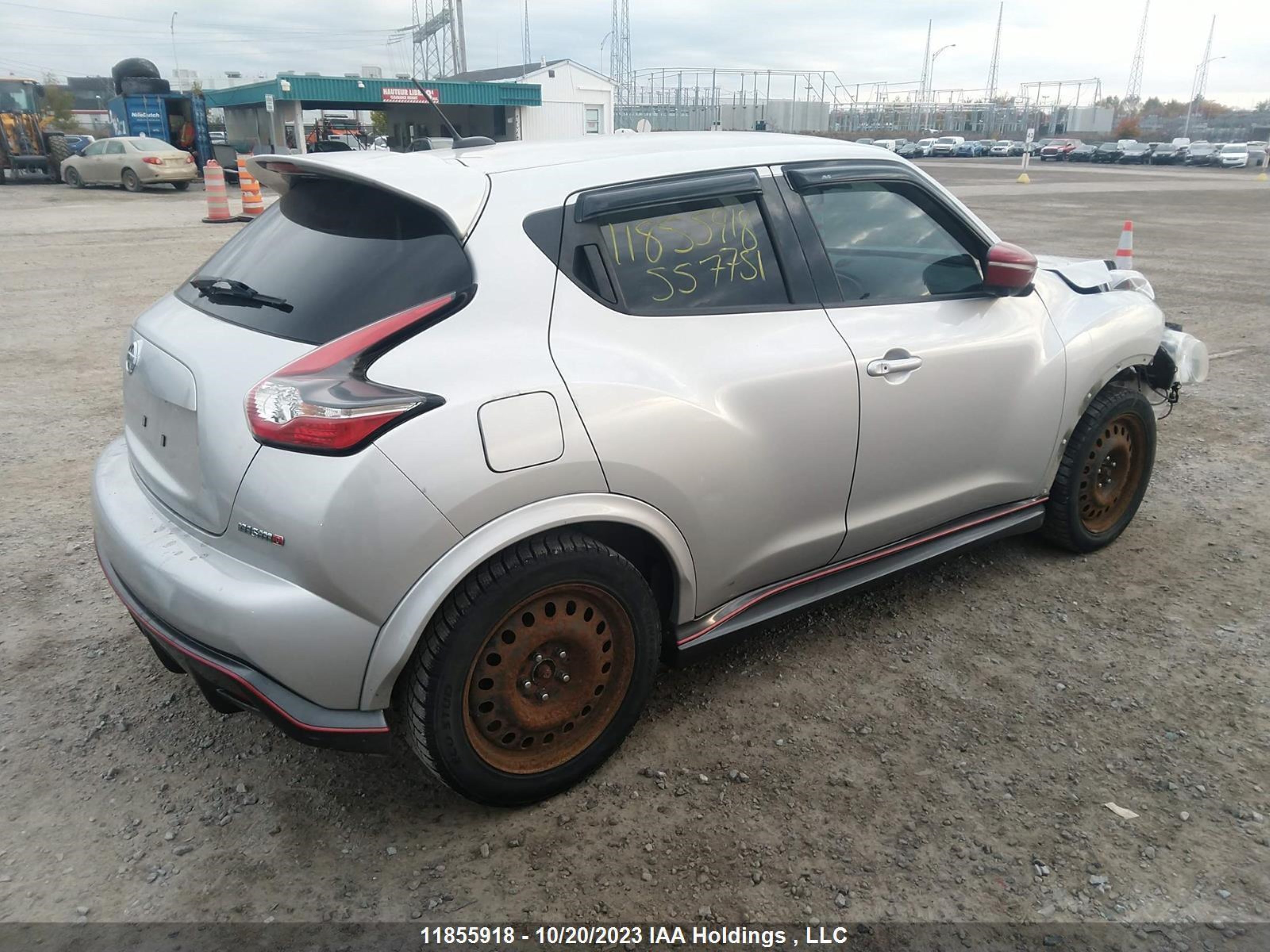 Photo 3 VIN: JN8AF5MV9FT557751 - NISSAN JUKE 