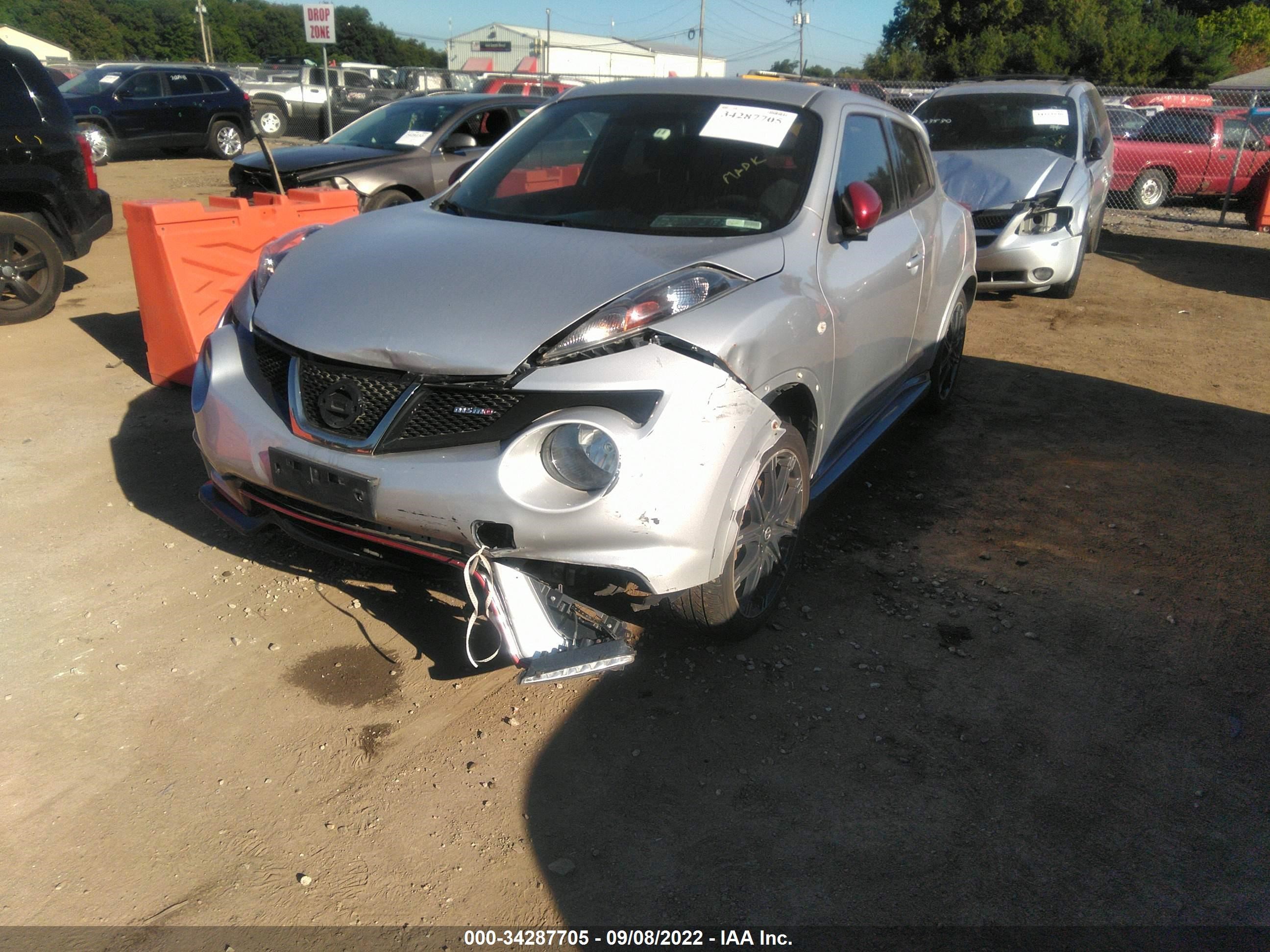 Photo 1 VIN: JN8AF5MVXET363261 - NISSAN JUKE 