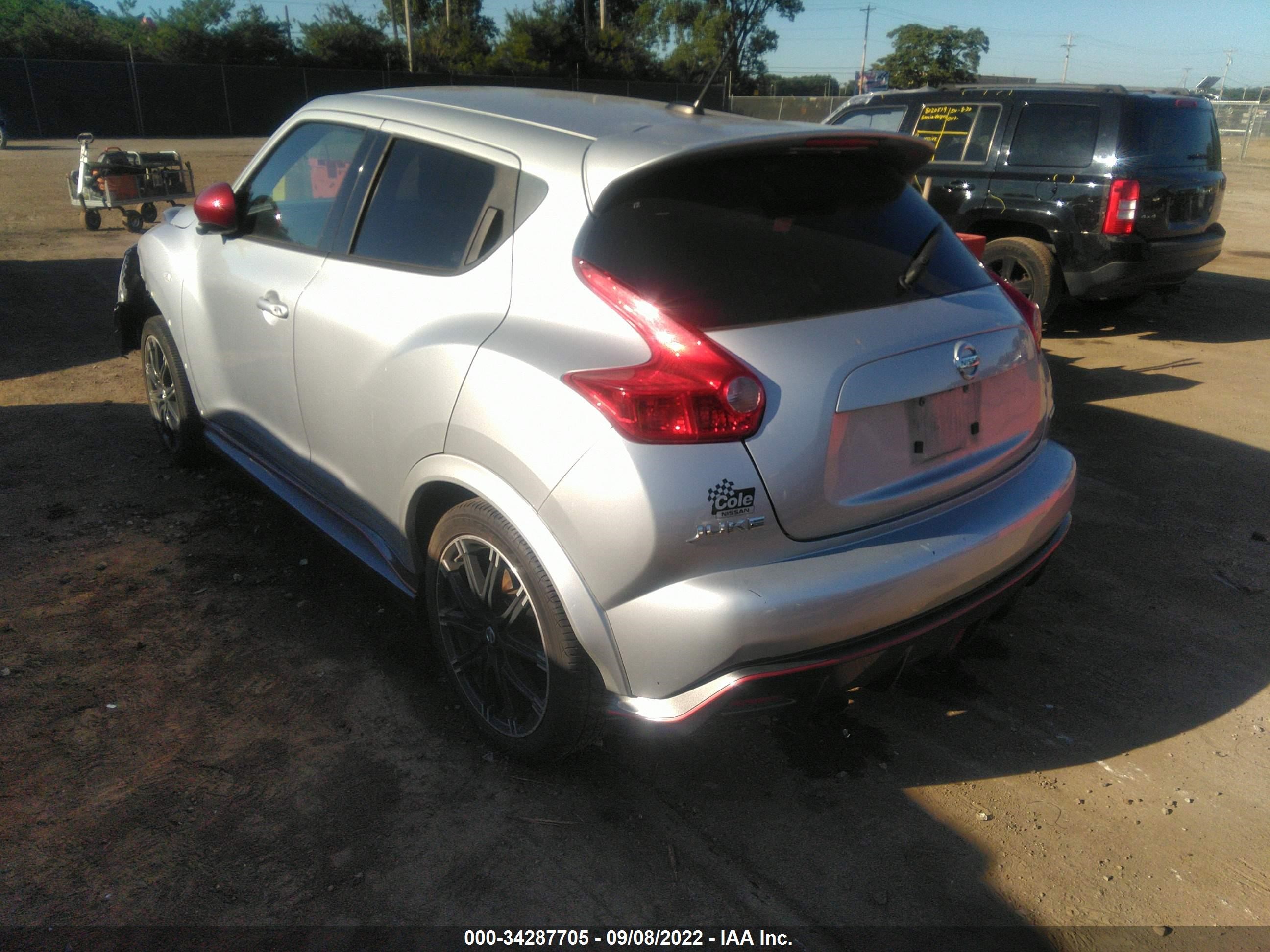 Photo 2 VIN: JN8AF5MVXET363261 - NISSAN JUKE 