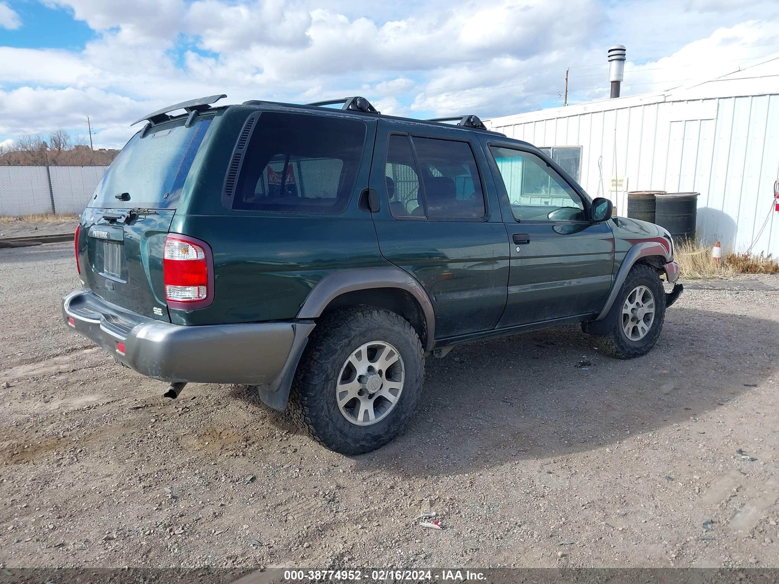 Photo 3 VIN: JN8AR07Y1YW429263 - NISSAN PATHFINDER 