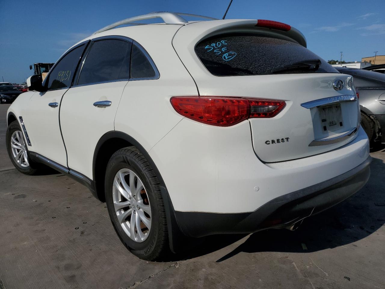 Photo 2 VIN: JN8AS1MU5CM121786 - INFINITI FX 