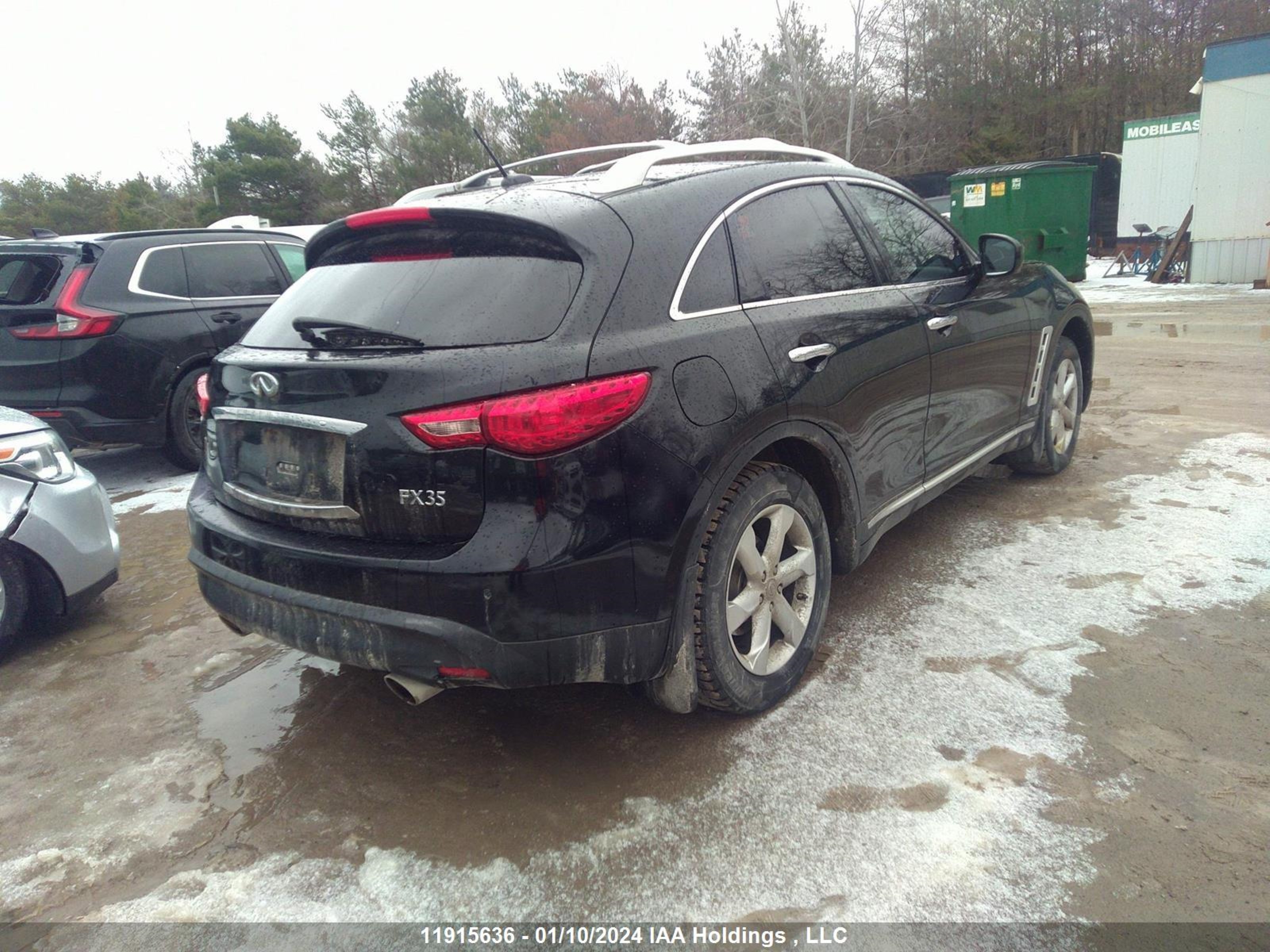 Photo 3 VIN: JN8AS1MW5AM855438 - INFINITI FX 