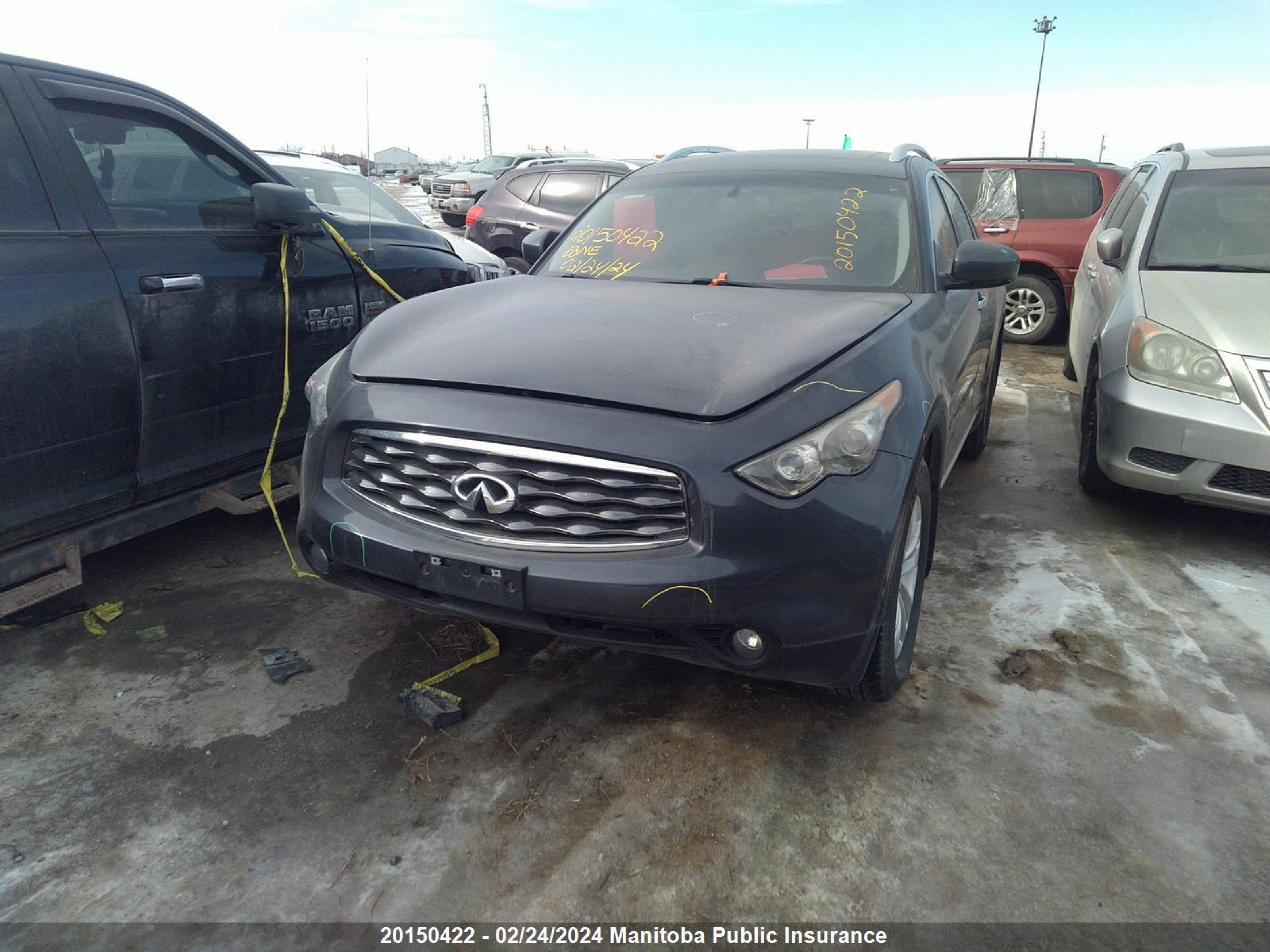 Photo 1 VIN: JN8AS1MW7BM140047 - INFINITI FX 