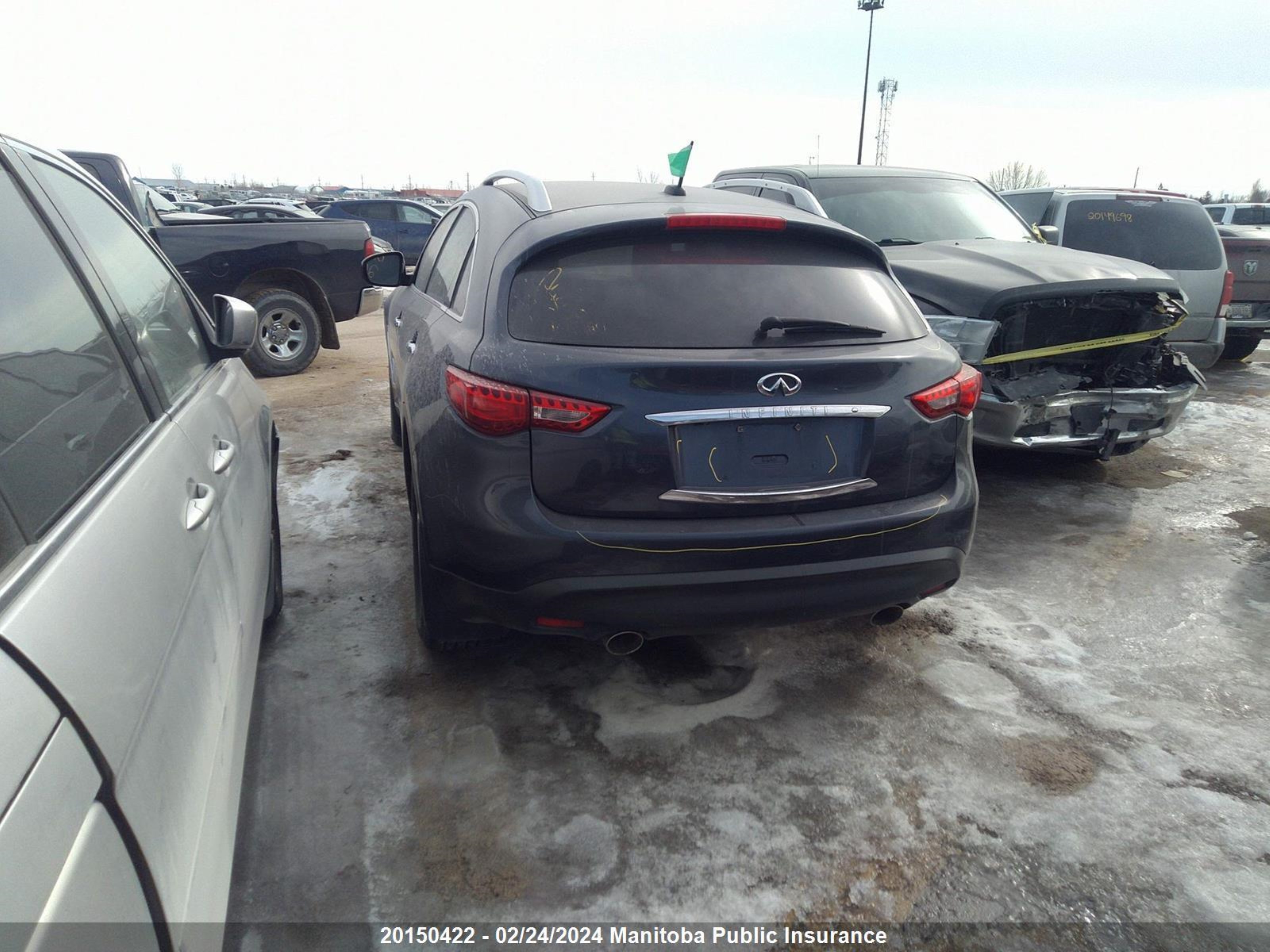 Photo 2 VIN: JN8AS1MW7BM140047 - INFINITI FX 