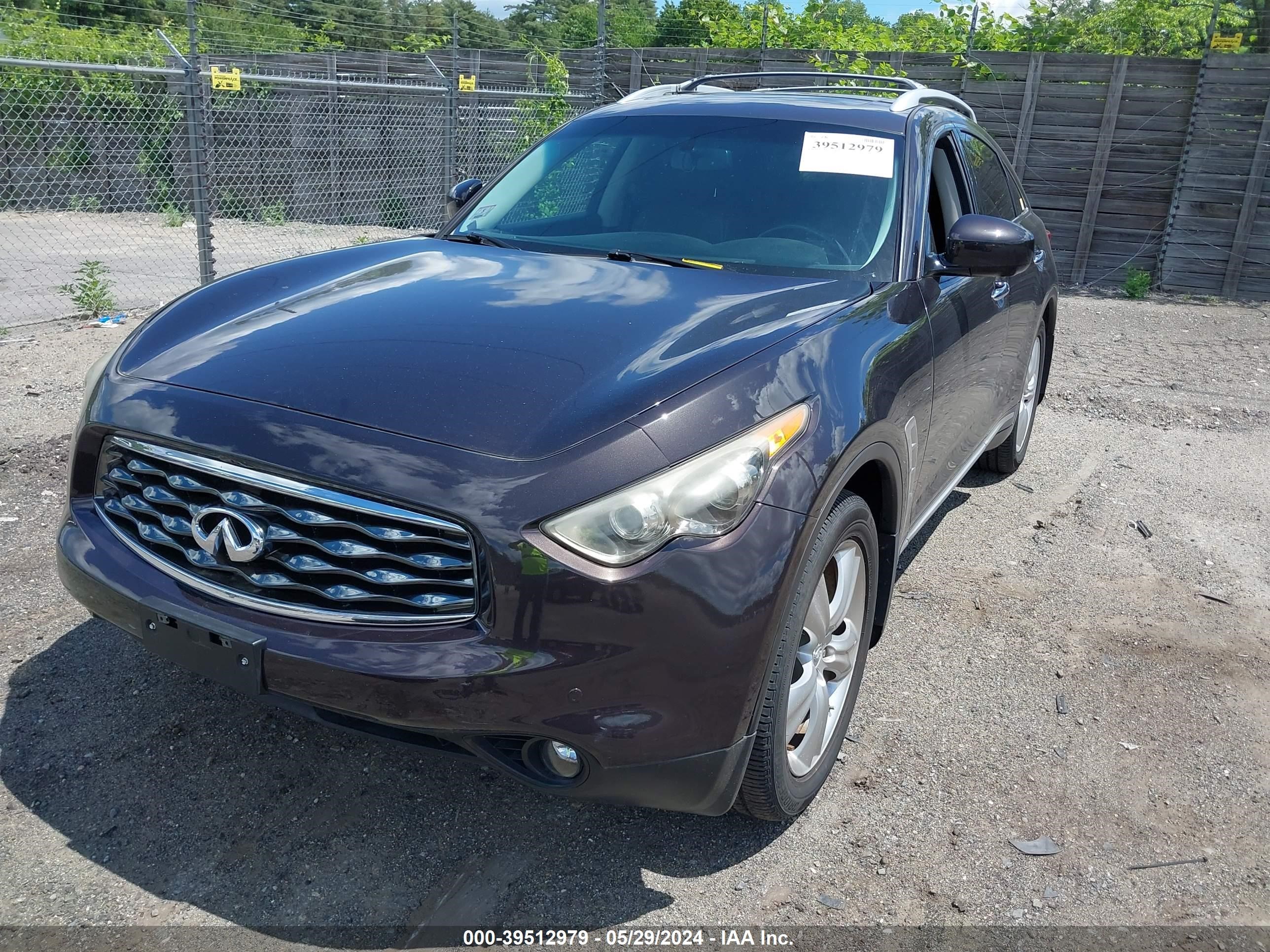 Photo 1 VIN: JN8AS1MWXAM855354 - INFINITI FX 