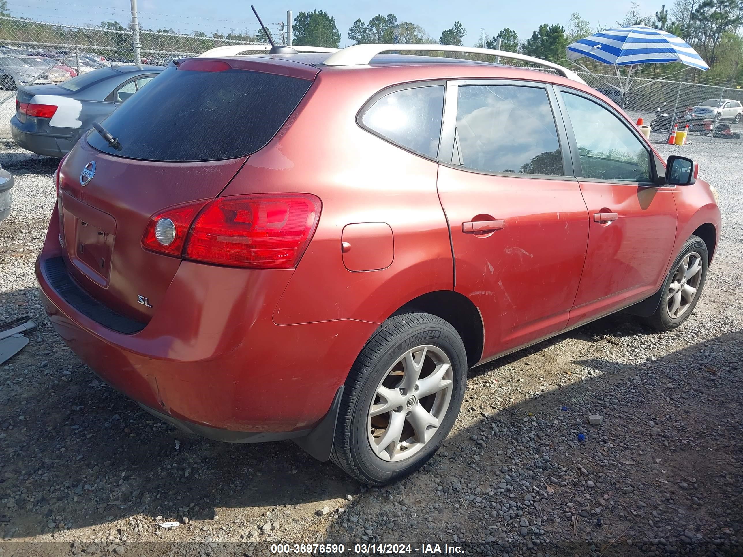 Photo 3 VIN: JN8AS58T08W008199 - NISSAN ROGUE 