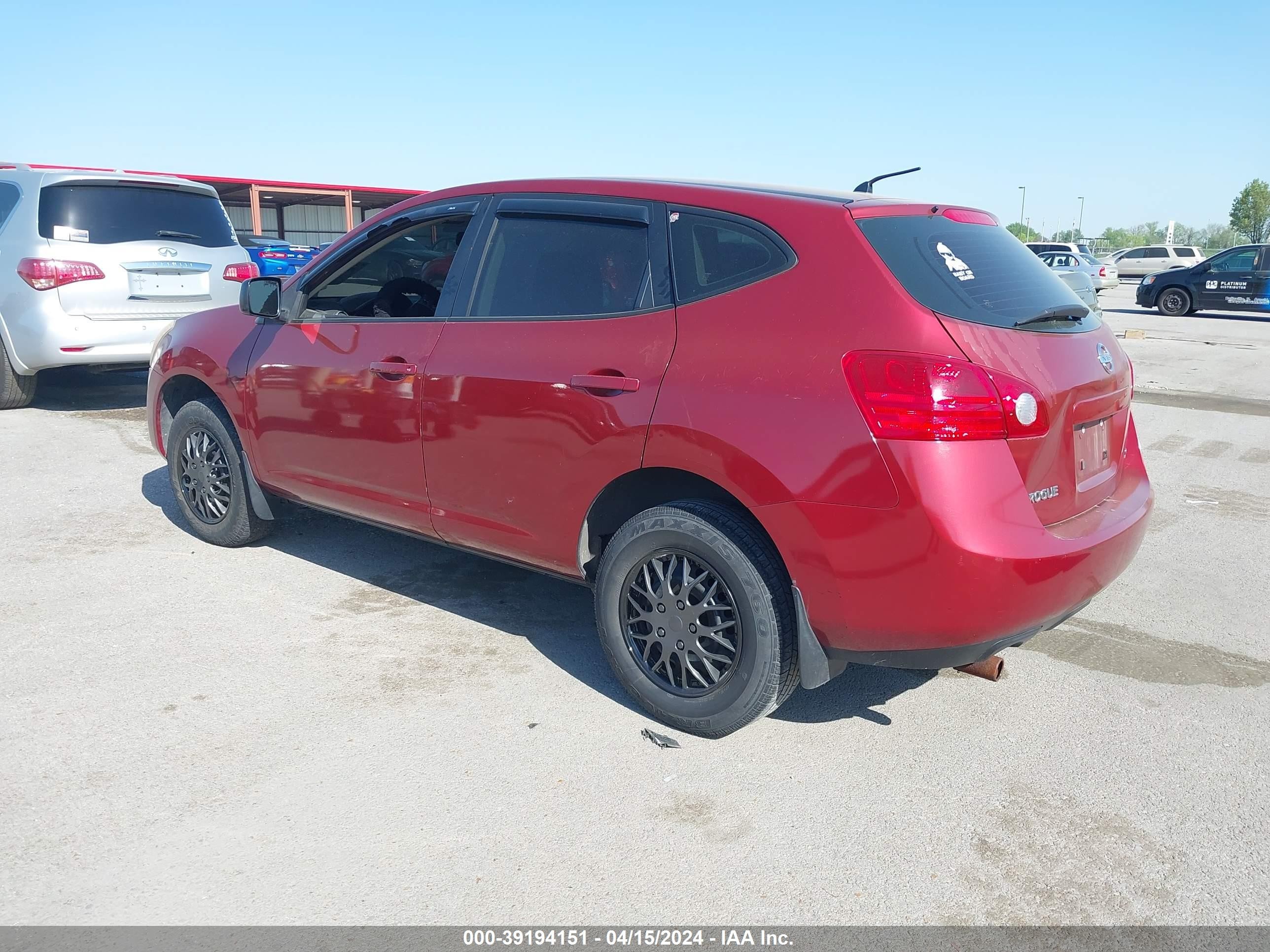 Photo 2 VIN: JN8AS58T89W043395 - NISSAN ROGUE 