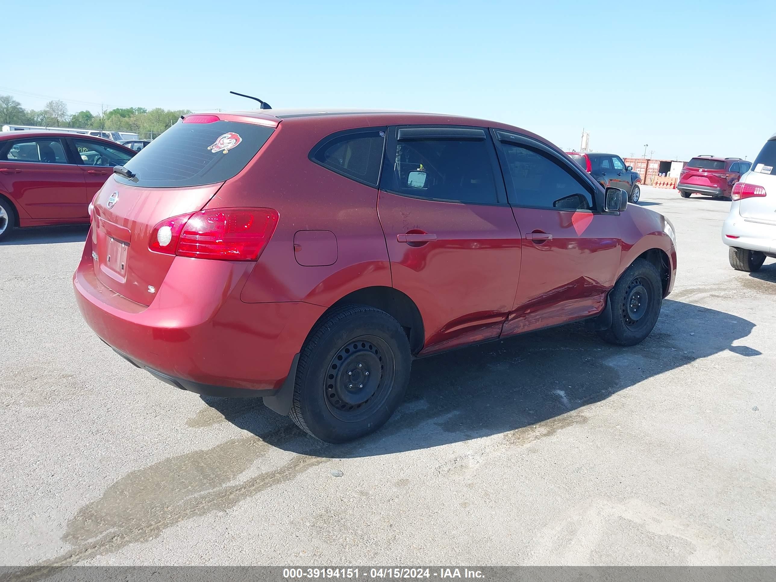 Photo 3 VIN: JN8AS58T89W043395 - NISSAN ROGUE 