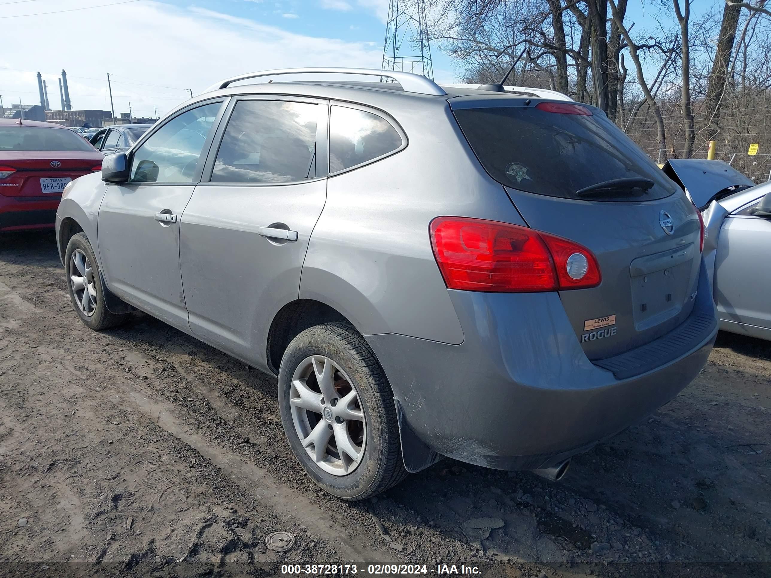 Photo 2 VIN: JN8AS58V09W440195 - NISSAN ROGUE 