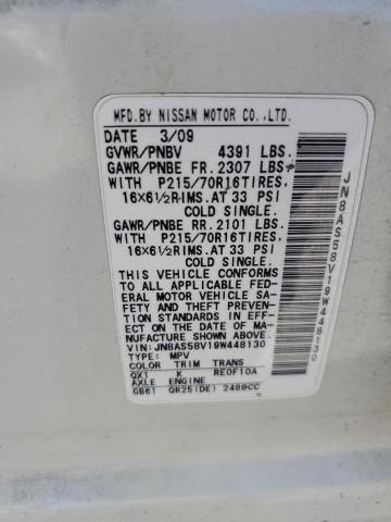 Photo 12 VIN: JN8AS58V19W448130 - NISSAN ROGUE S 