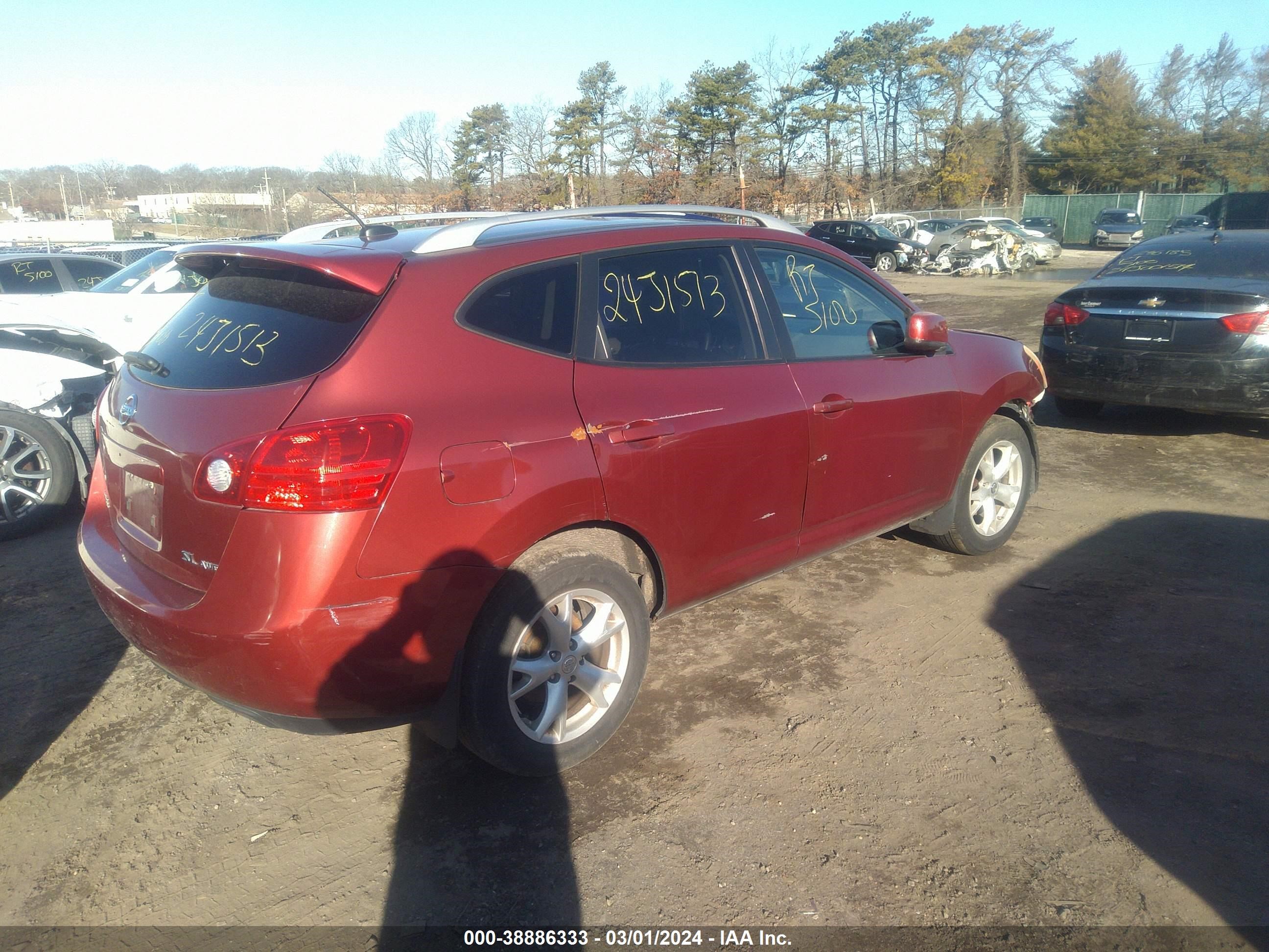 Photo 3 VIN: JN8AS58V49W171134 - NISSAN ROGUE 