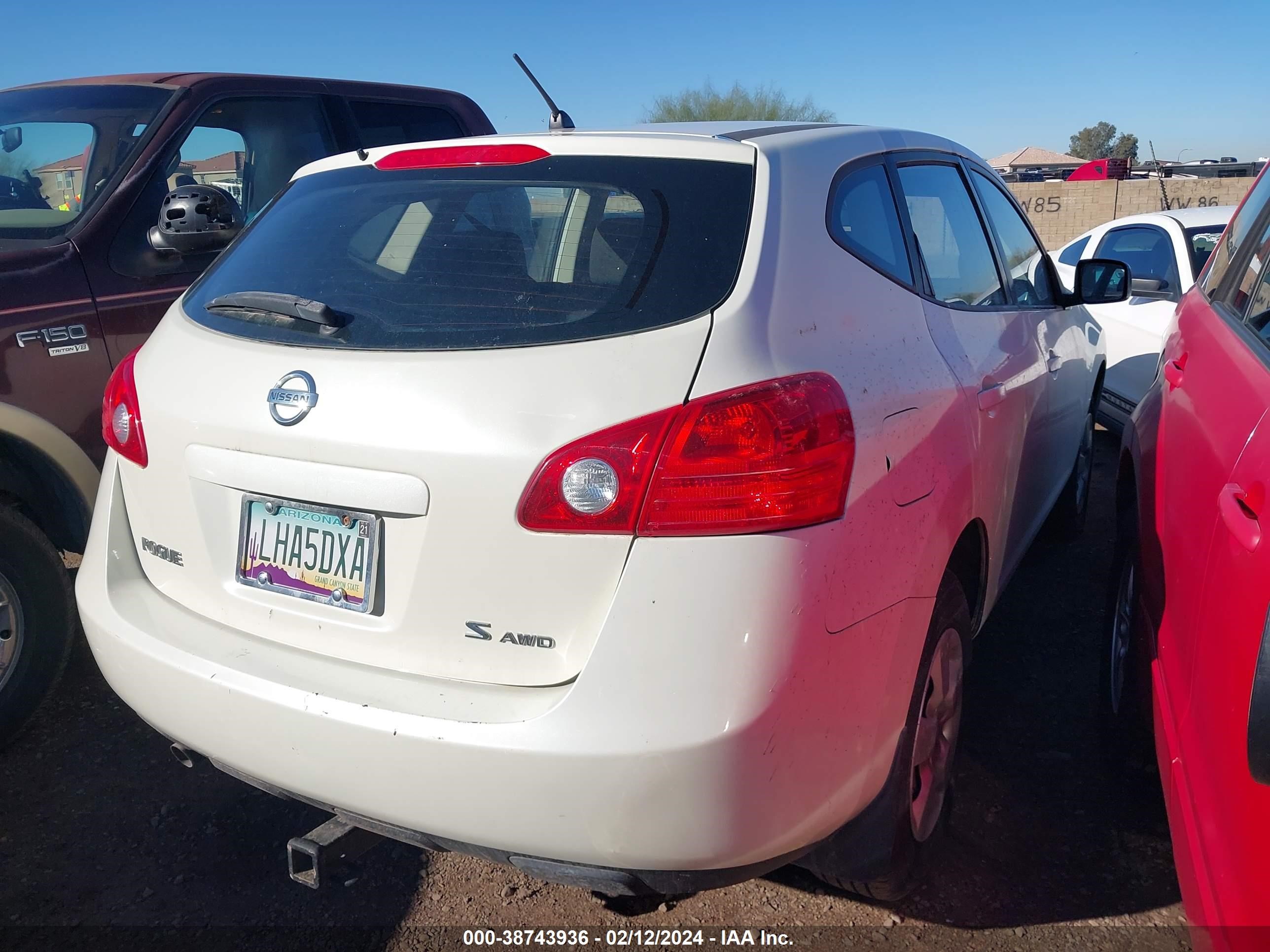 Photo 3 VIN: JN8AS58V49W445903 - NISSAN ROGUE 