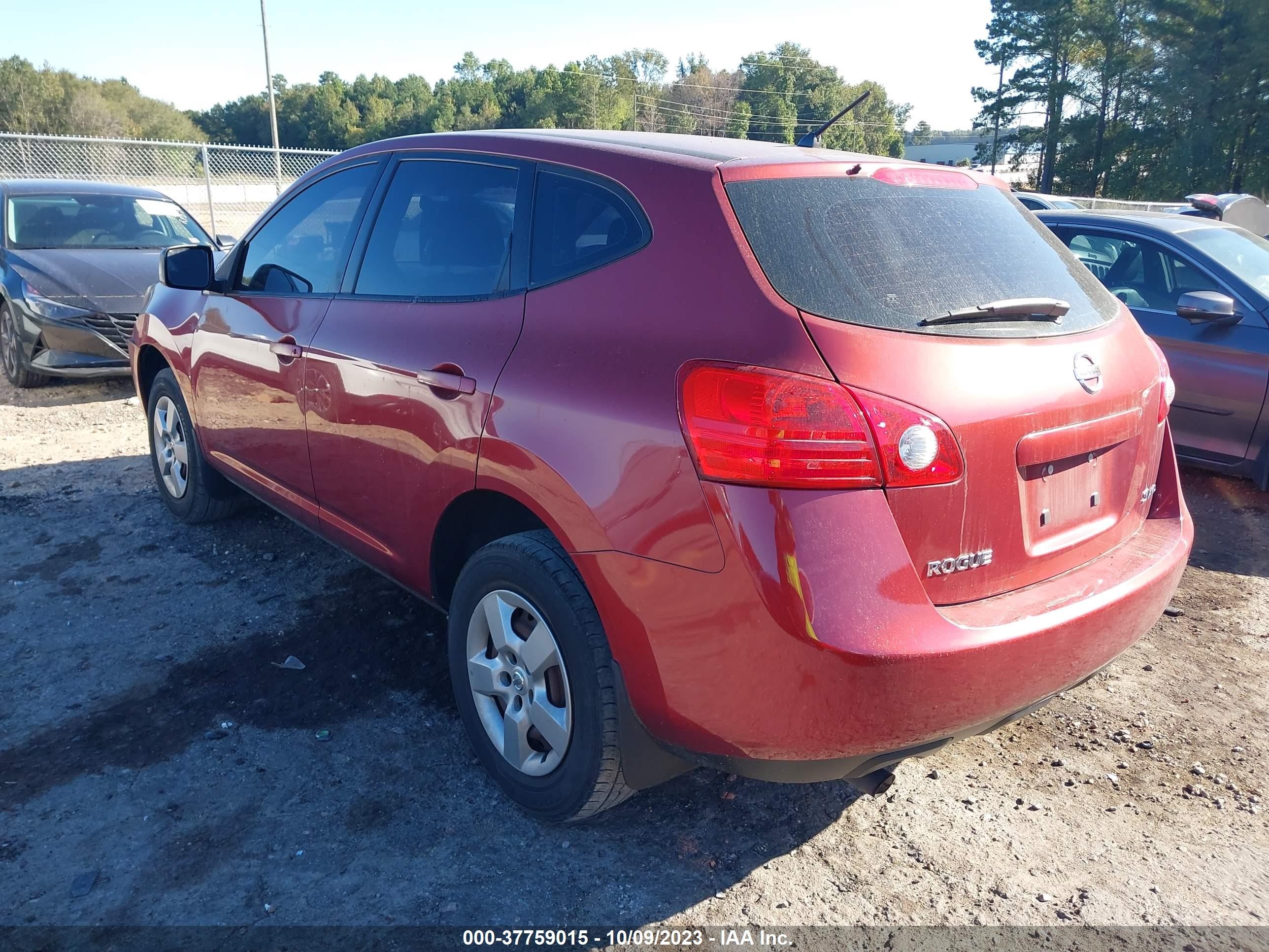 Photo 2 VIN: JN8AS58V59W176052 - NISSAN ROGUE 