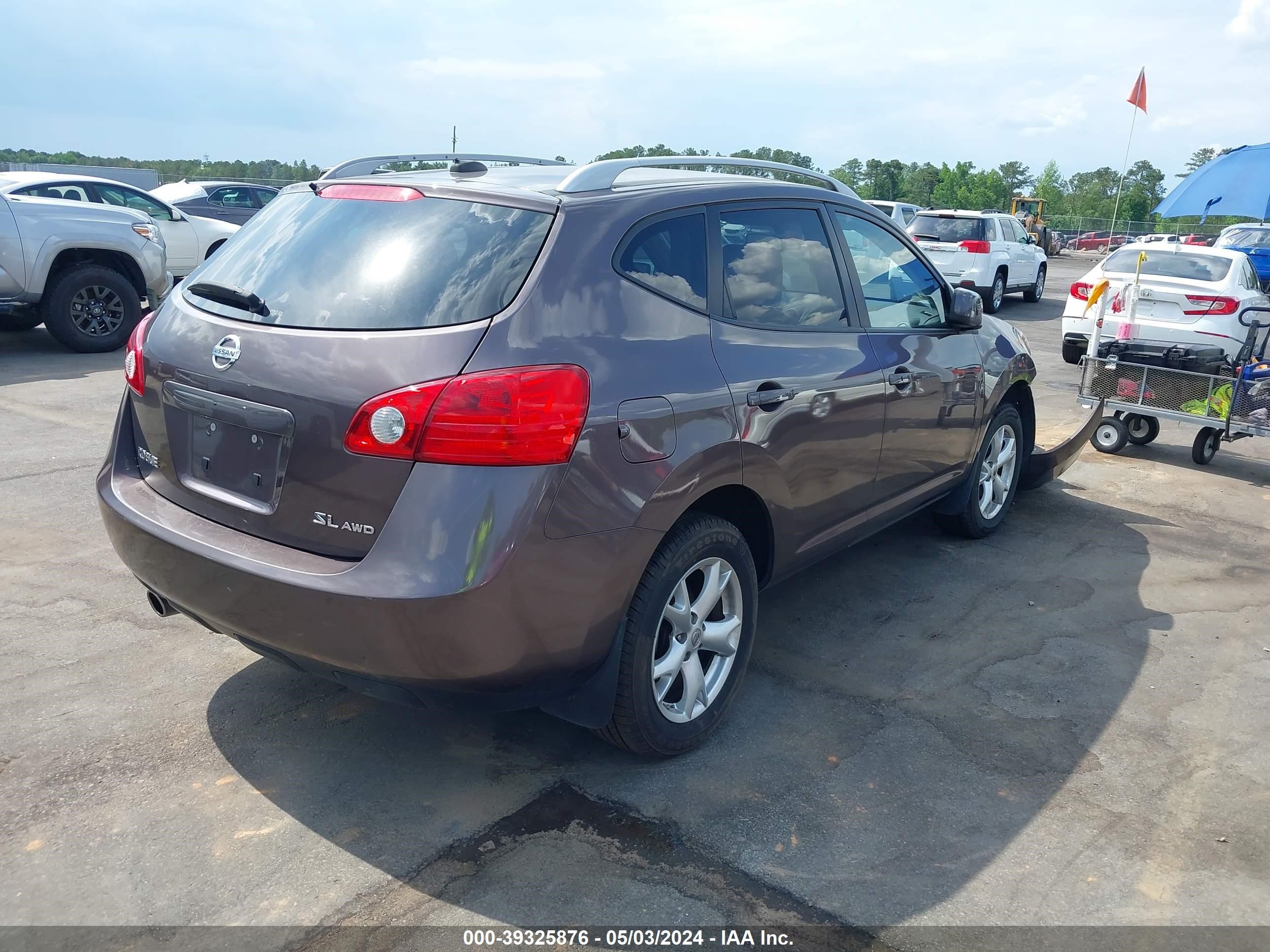 Photo 3 VIN: JN8AS58V78W137221 - NISSAN ROGUE 