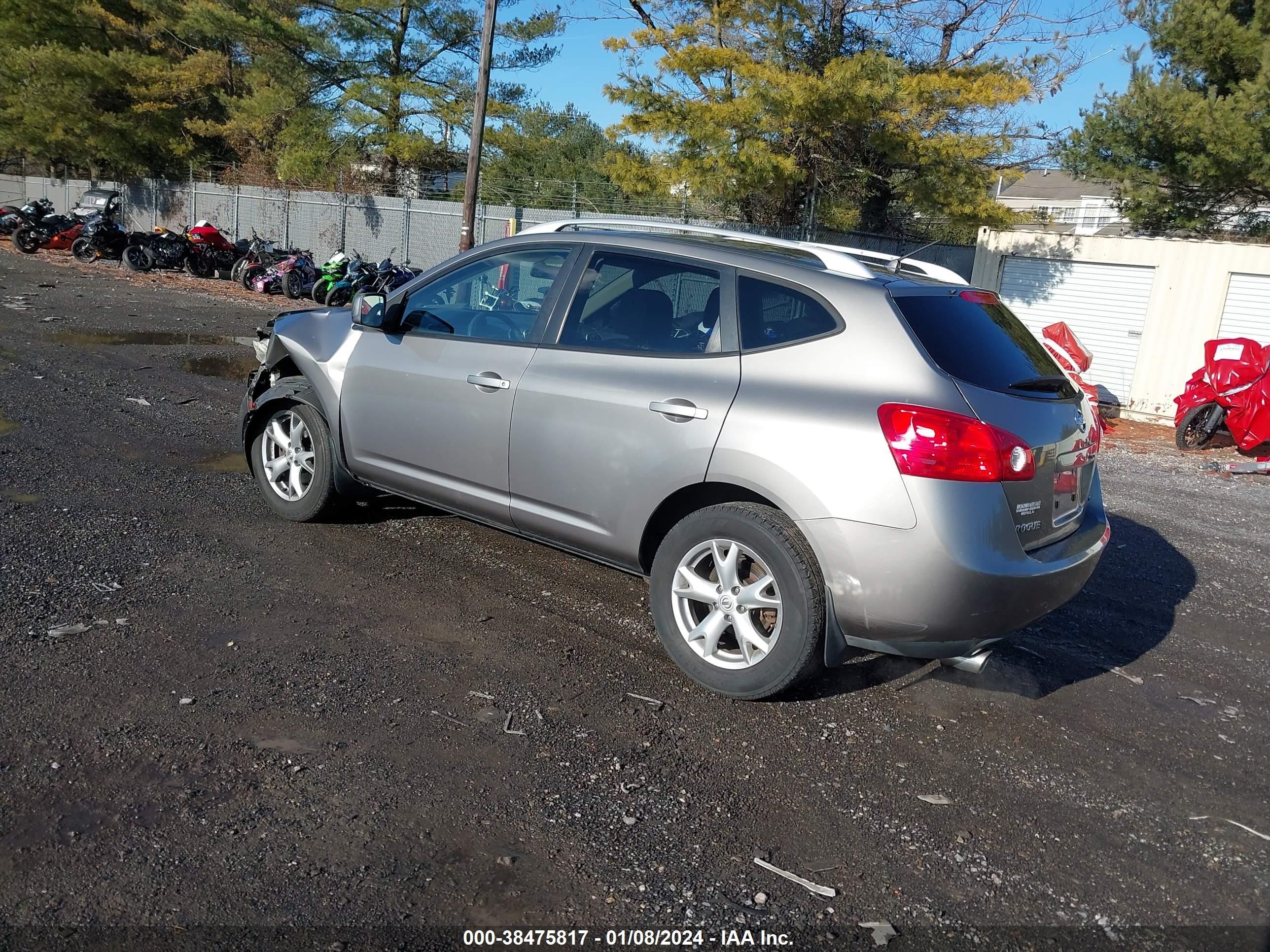 Photo 2 VIN: JN8AS58V98W143974 - NISSAN ROGUE 