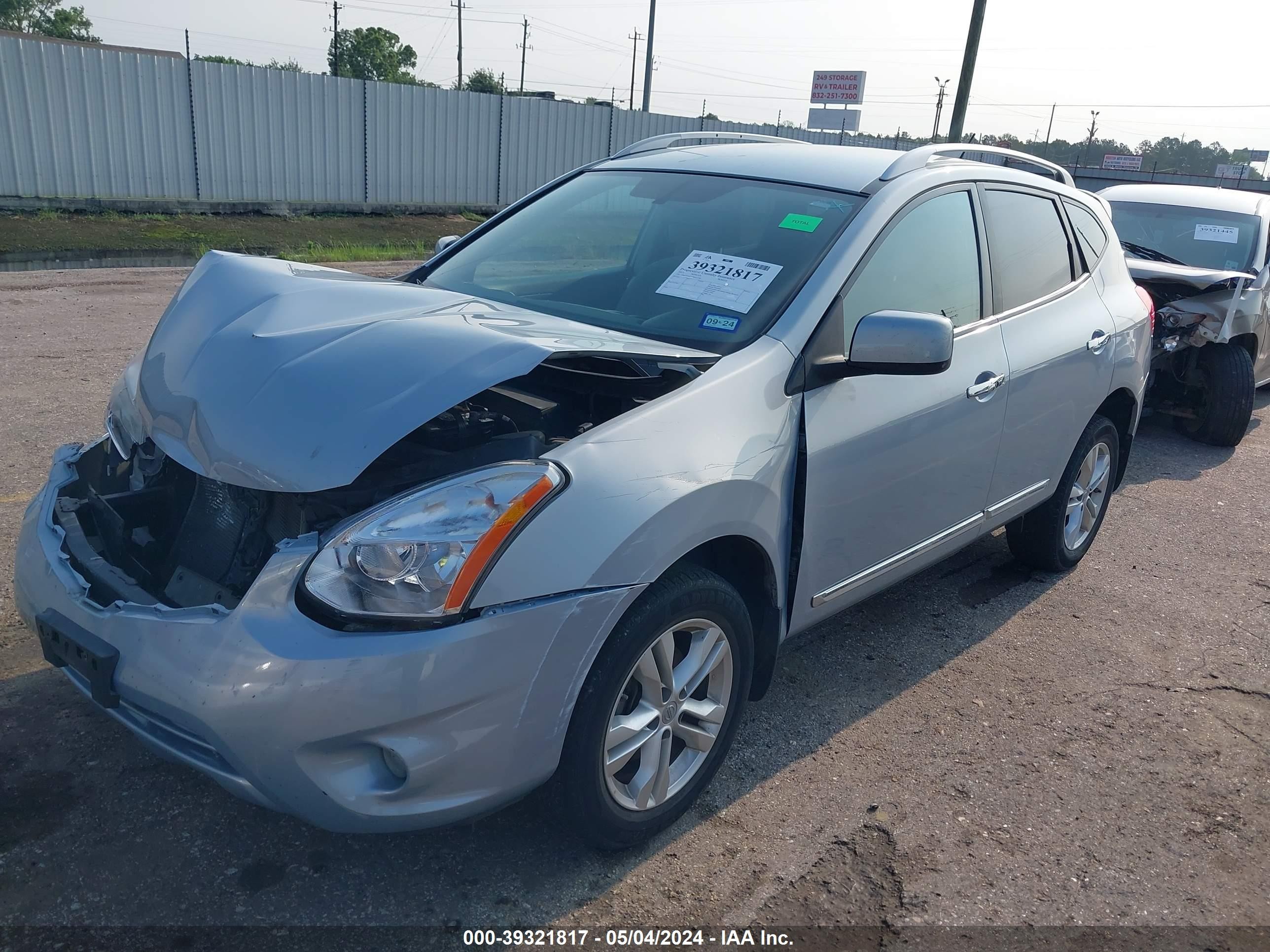 Photo 1 VIN: JN8AS5MT2DW022248 - NISSAN ROGUE 