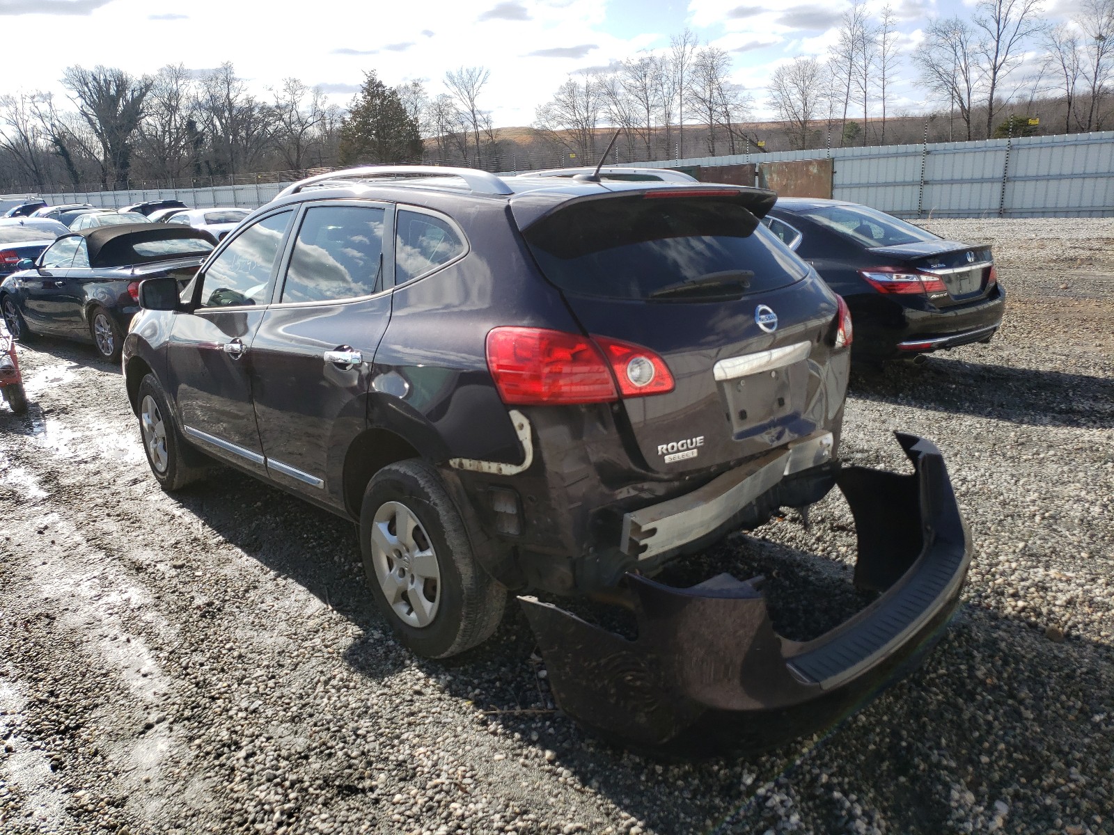 Photo 2 VIN: JN8AS5MT4FW674260 - NISSAN ROGUE SELE 