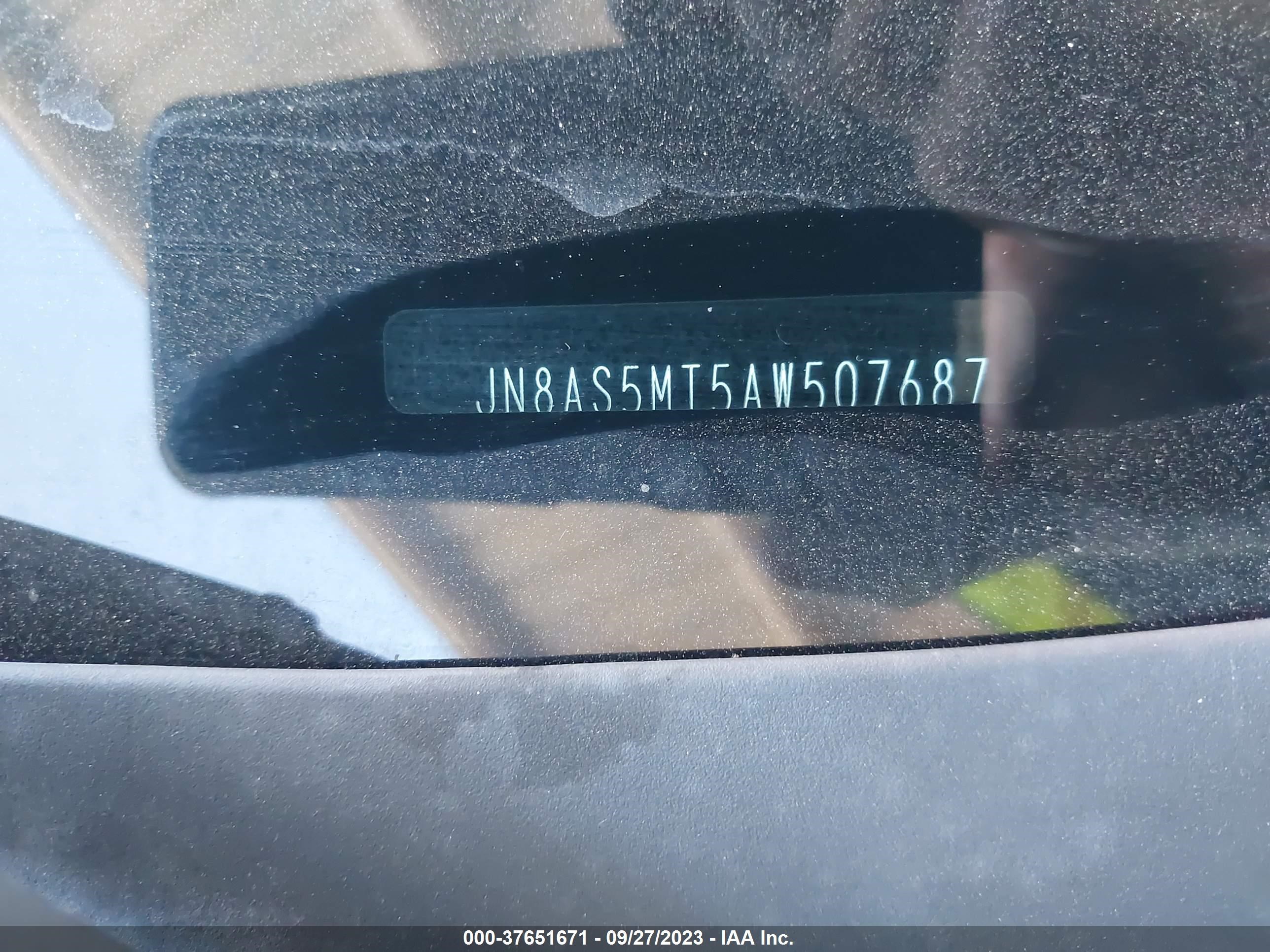 Photo 8 VIN: JN8AS5MT5AW507687 - NISSAN ROGUE 