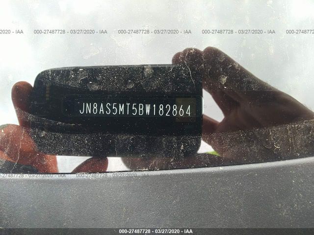 Photo 8 VIN: JN8AS5MT5BW182864 - NISSAN ROGUE 