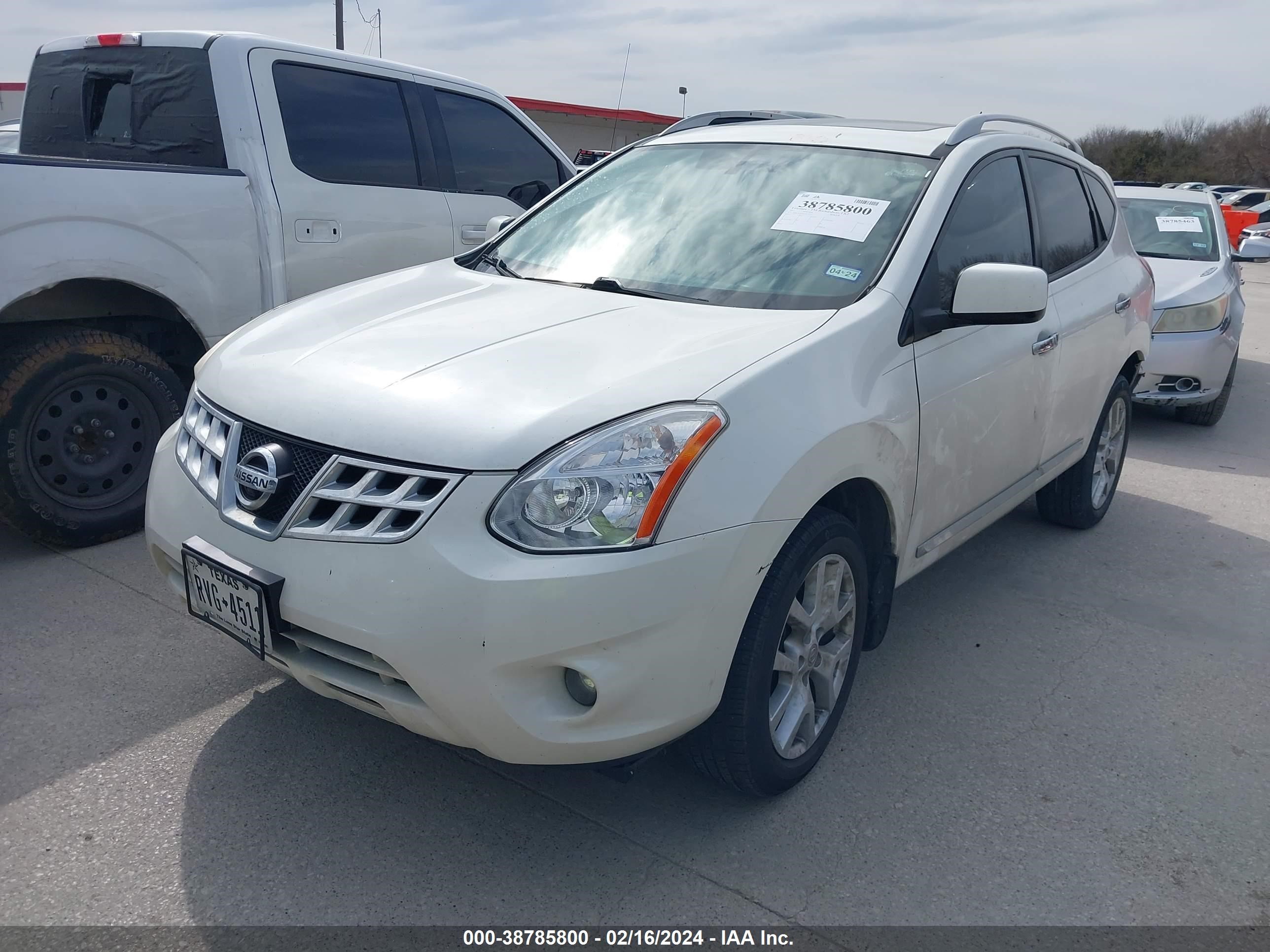 Photo 1 VIN: JN8AS5MT6CW279783 - NISSAN ROGUE 