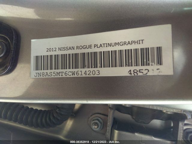 Photo 8 VIN: JN8AS5MT6CW614203 - NISSAN ROGUE 