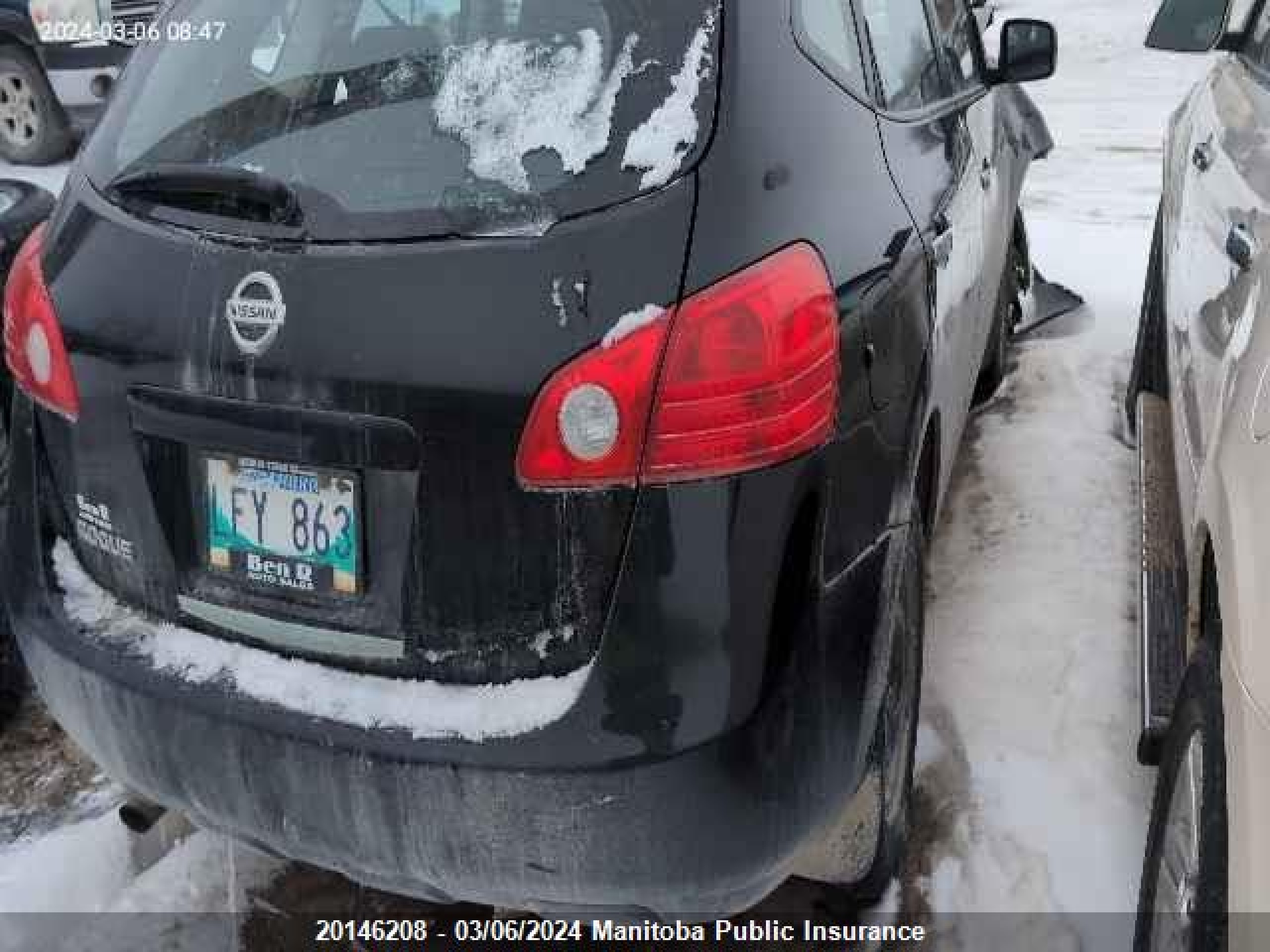 Photo 3 VIN: JN8AS5MT7AW006753 - NISSAN ROGUE 