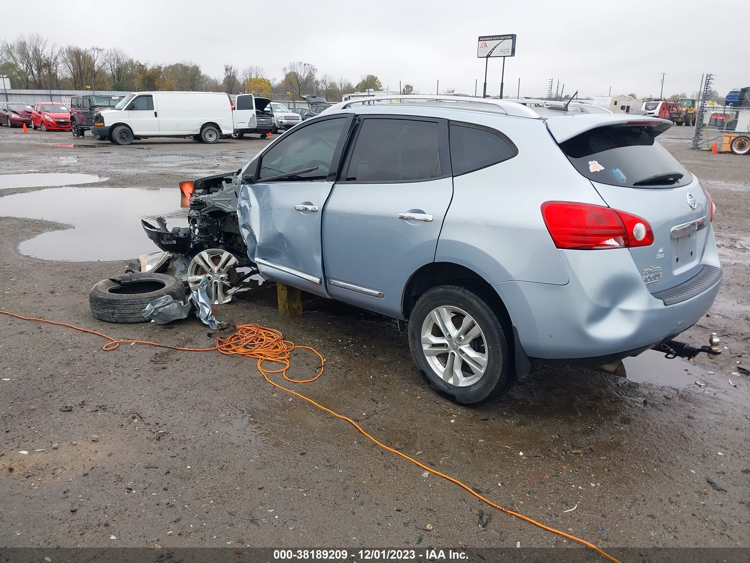 Photo 2 VIN: JN8AS5MT8FW153686 - NISSAN ROGUE 