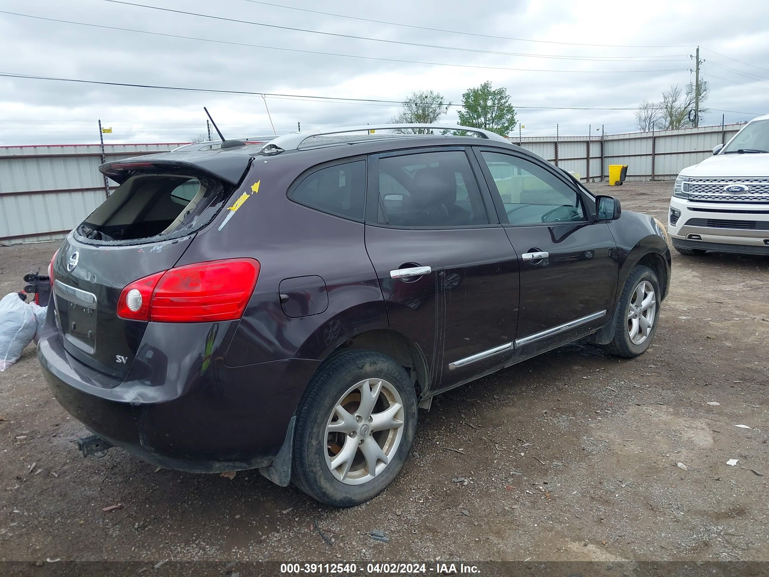 Photo 3 VIN: JN8AS5MT9BW181295 - NISSAN ROGUE 