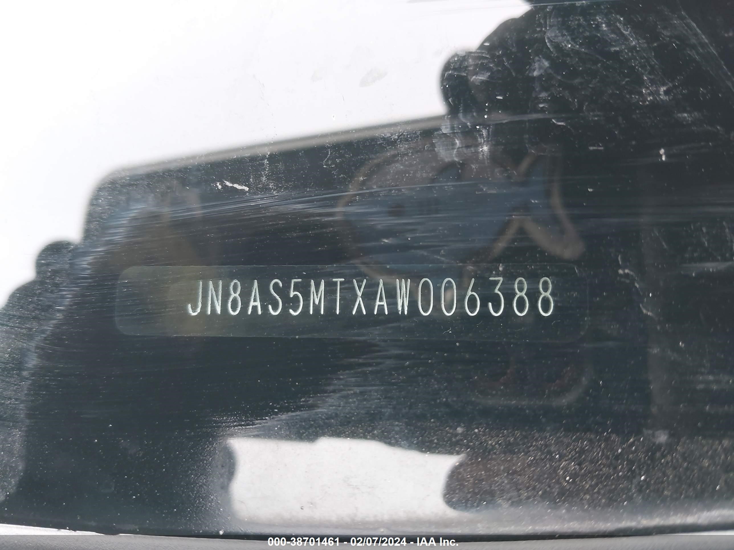 Photo 8 VIN: JN8AS5MTXAW006388 - NISSAN ROGUE 