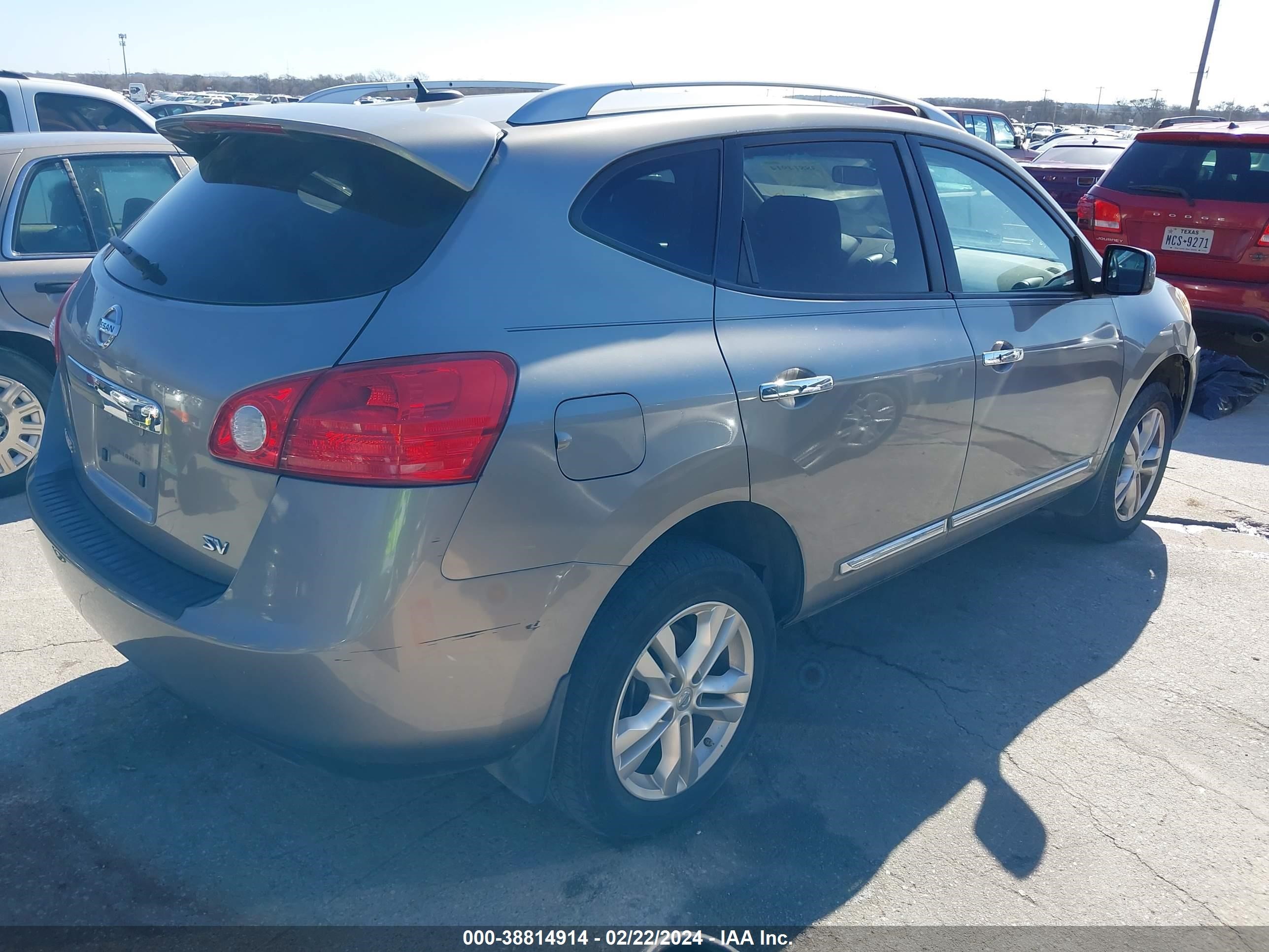 Photo 3 VIN: JN8AS5MTXDW015676 - NISSAN ROGUE 