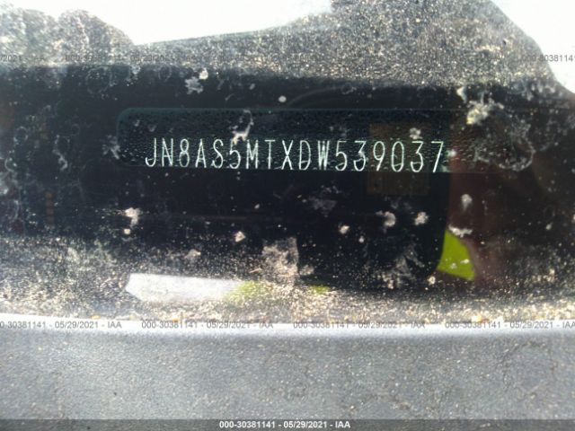 Photo 8 VIN: JN8AS5MTXDW539037 - NISSAN ROGUE 