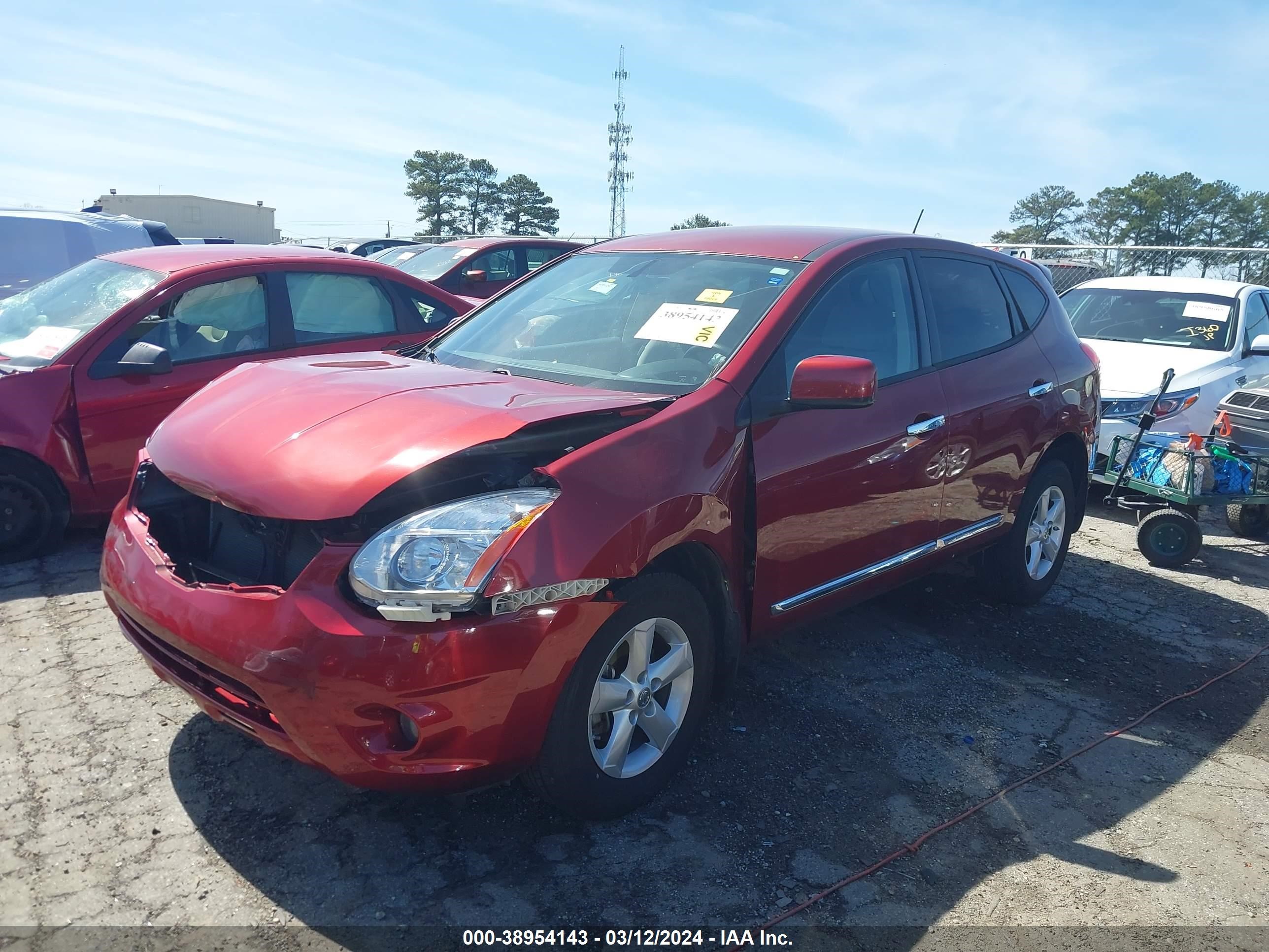 Photo 1 VIN: JN8AS5MTXDW543704 - NISSAN ROGUE 