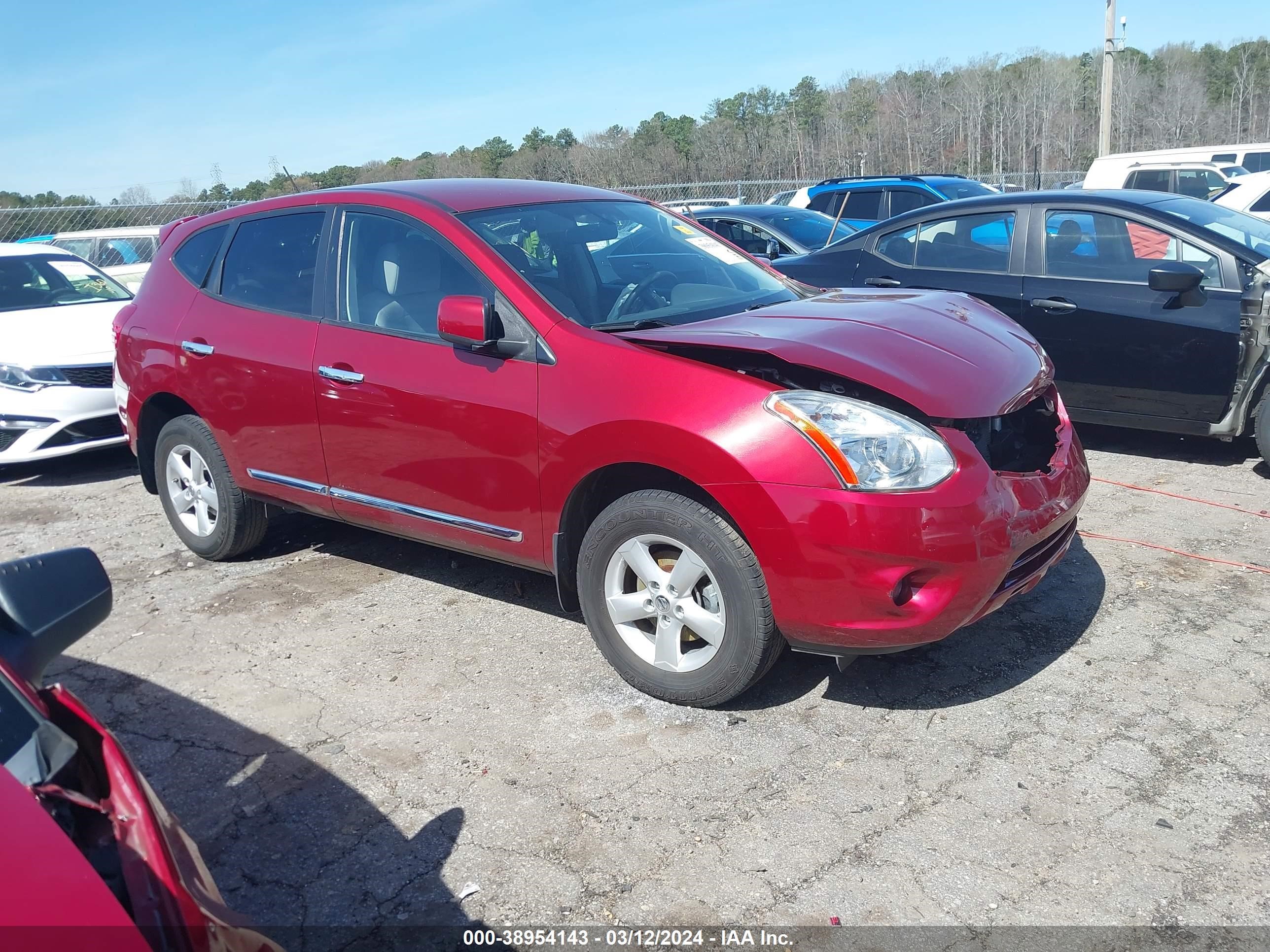 Photo 12 VIN: JN8AS5MTXDW543704 - NISSAN ROGUE 