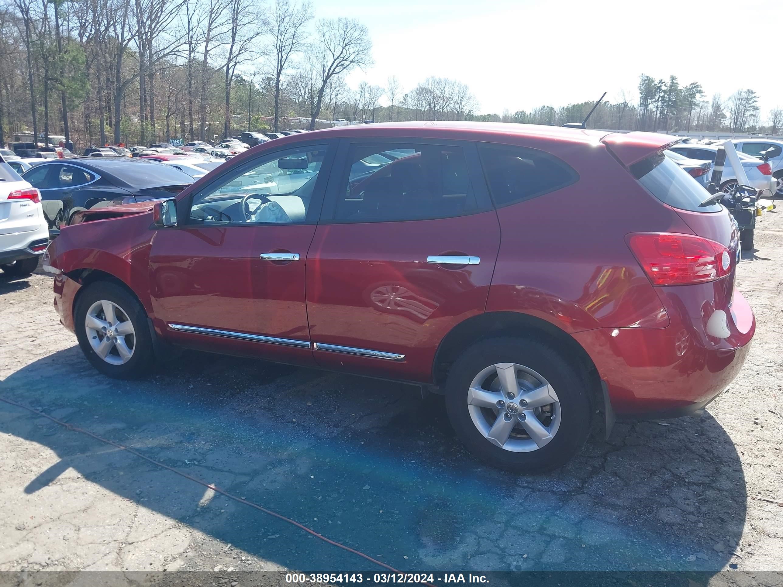 Photo 13 VIN: JN8AS5MTXDW543704 - NISSAN ROGUE 