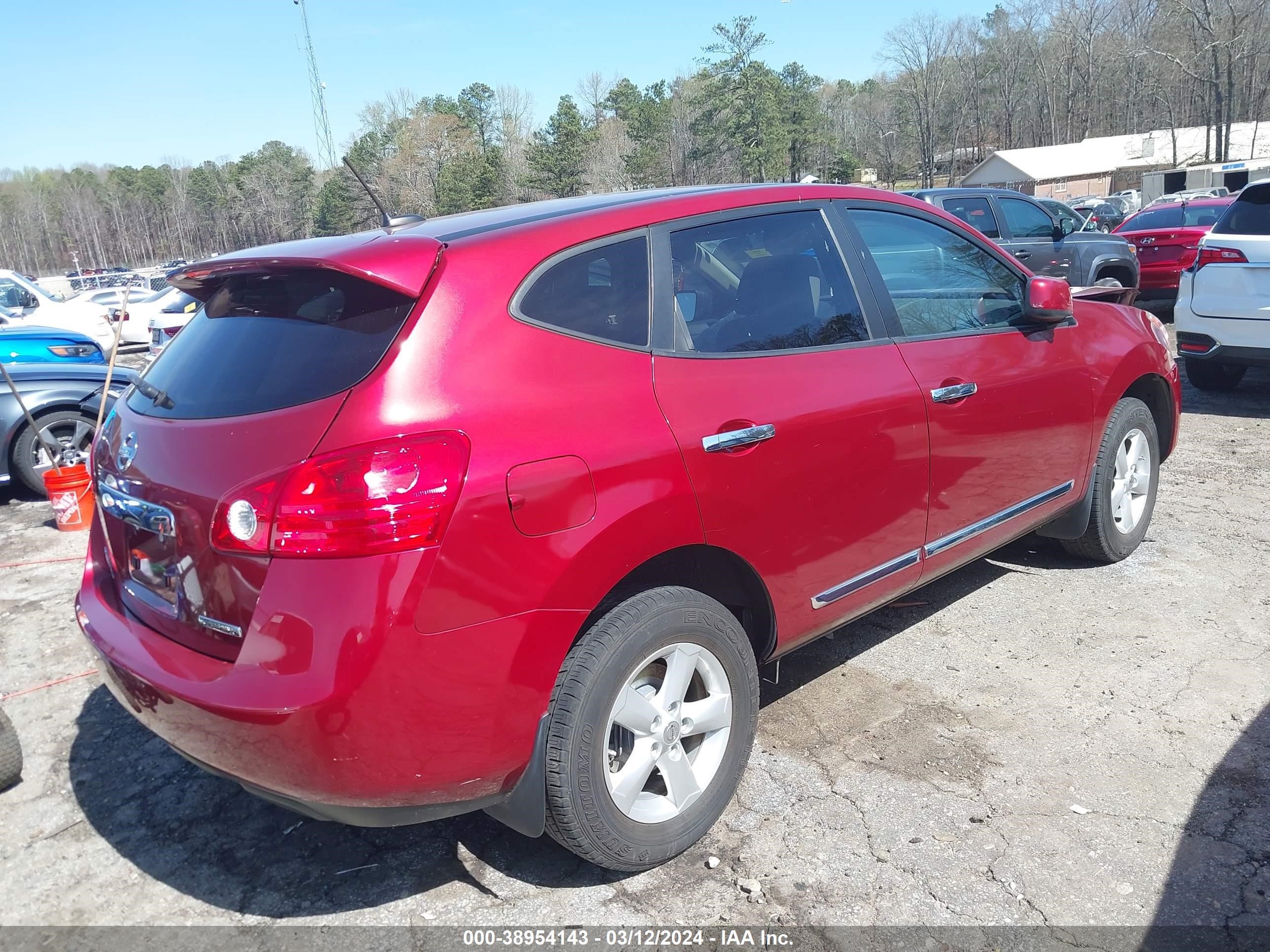 Photo 3 VIN: JN8AS5MTXDW543704 - NISSAN ROGUE 