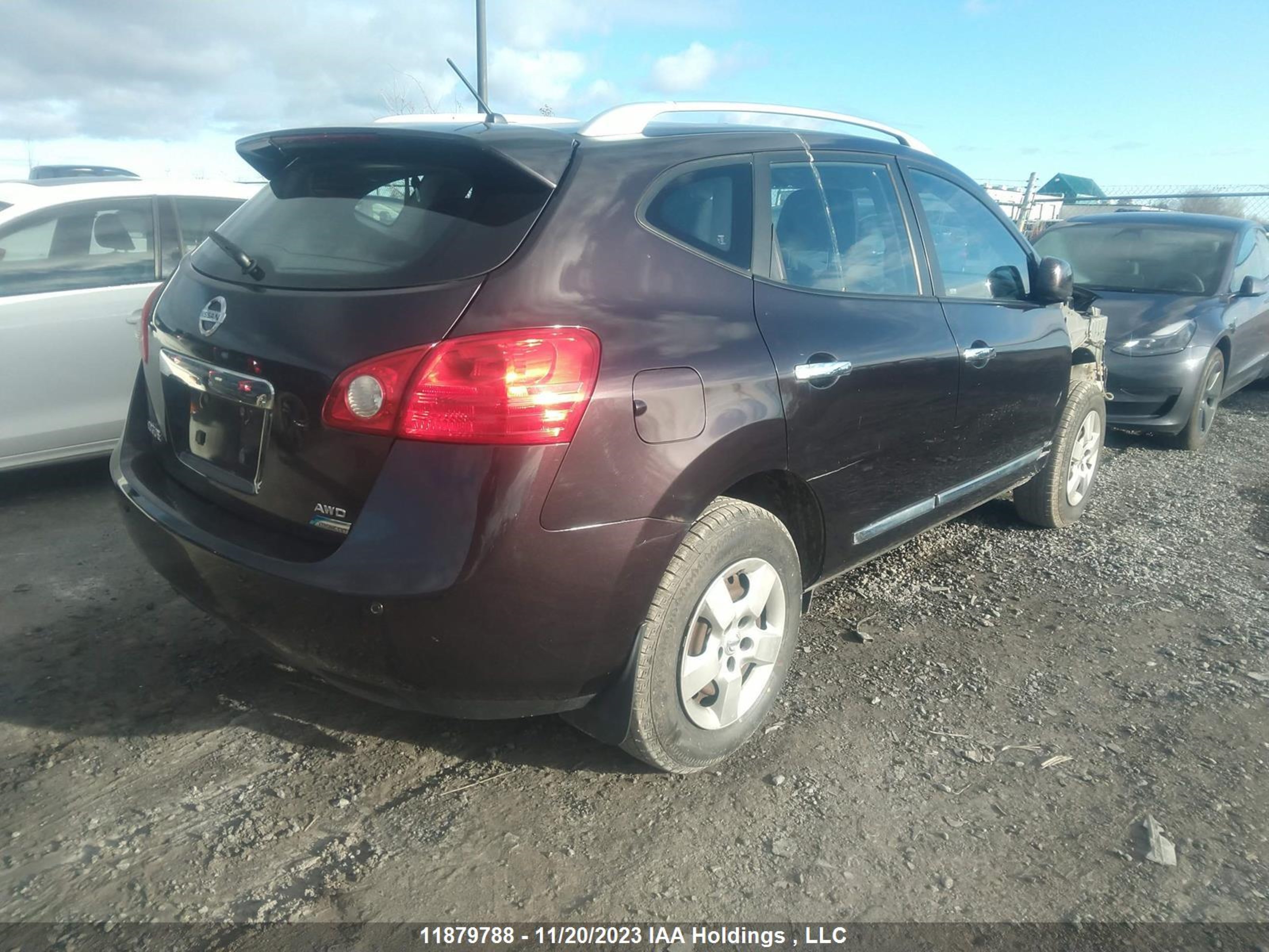 Photo 3 VIN: JN8AS5MV0CW353202 - NISSAN ROGUE 