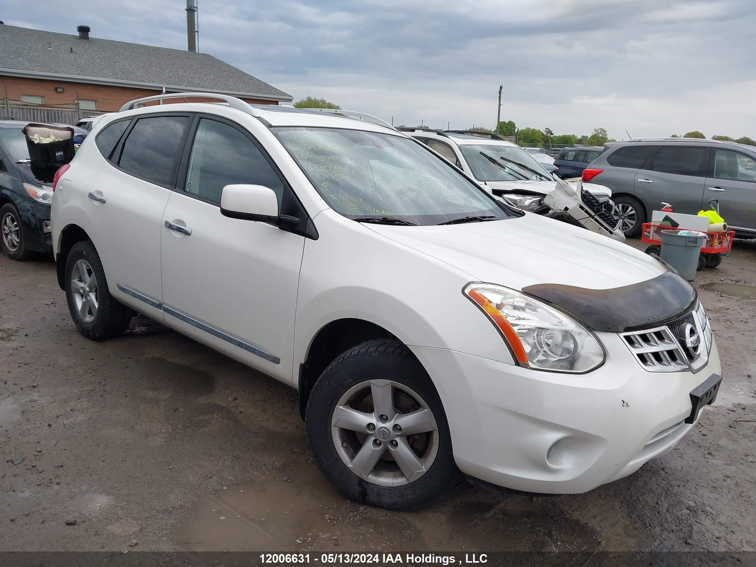 Photo 12 VIN: JN8AS5MV0DW120387 - NISSAN ROGUE 