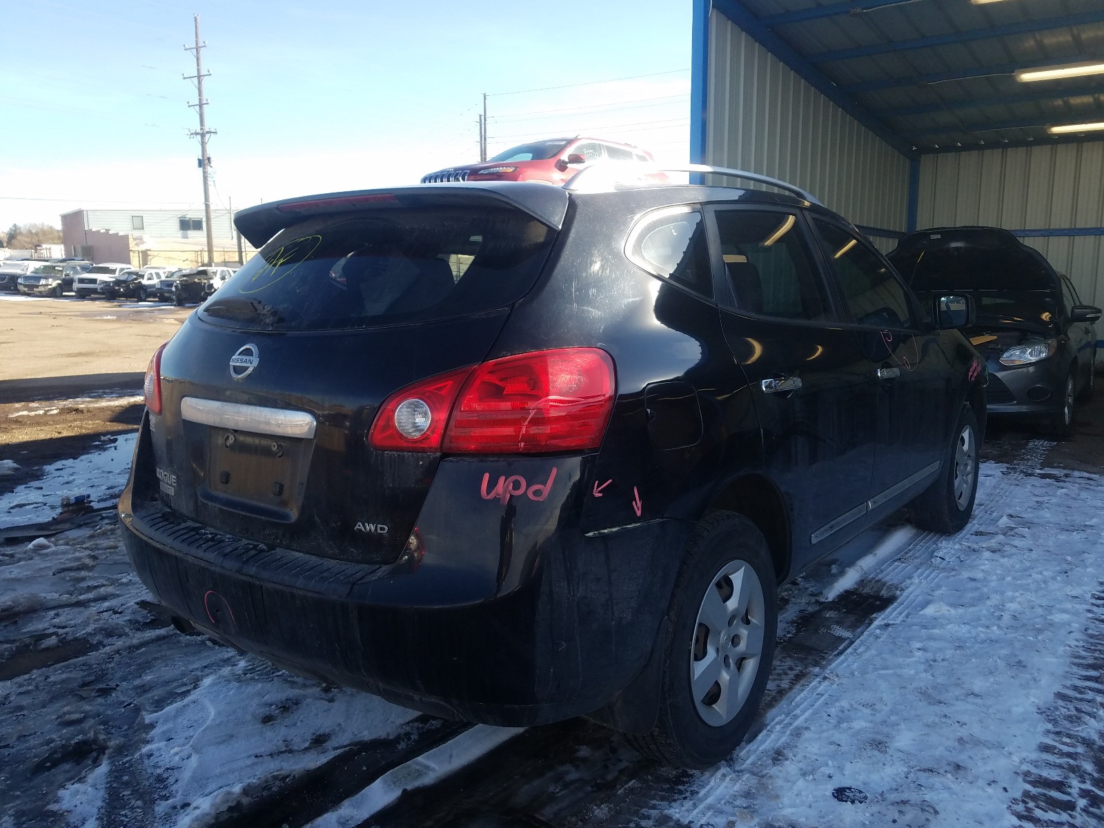 Photo 3 VIN: JN8AS5MV1EW203926 - NISSAN ROGUE SELE 