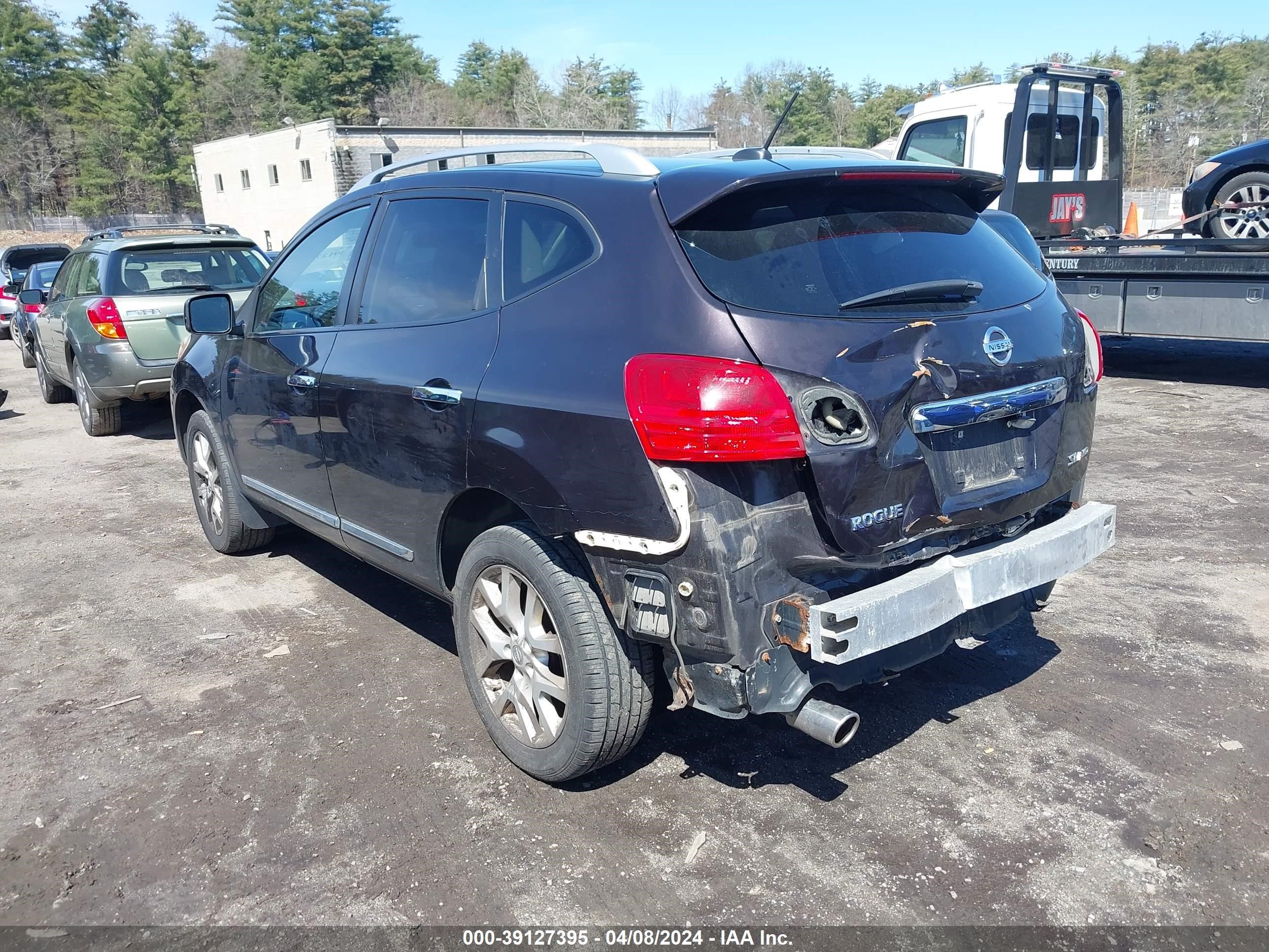 Photo 2 VIN: JN8AS5MV2BW257330 - NISSAN ROGUE 