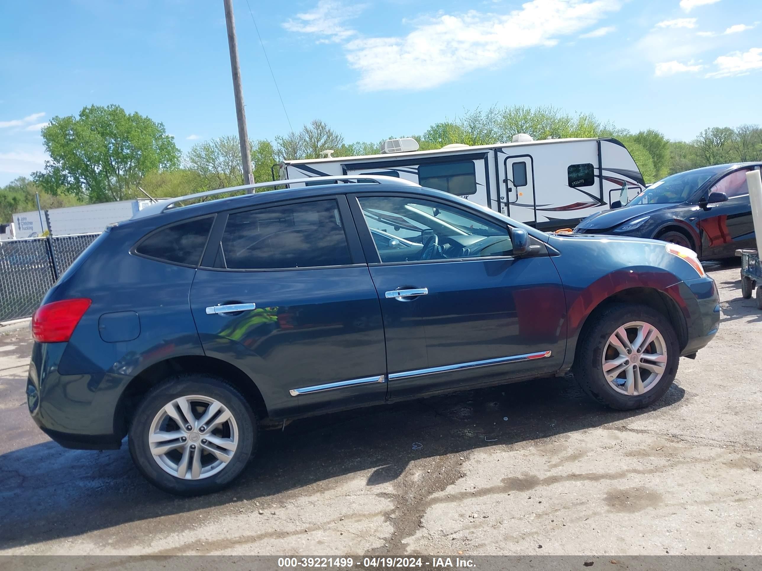 Photo 12 VIN: JN8AS5MV2DW653695 - NISSAN ROGUE 