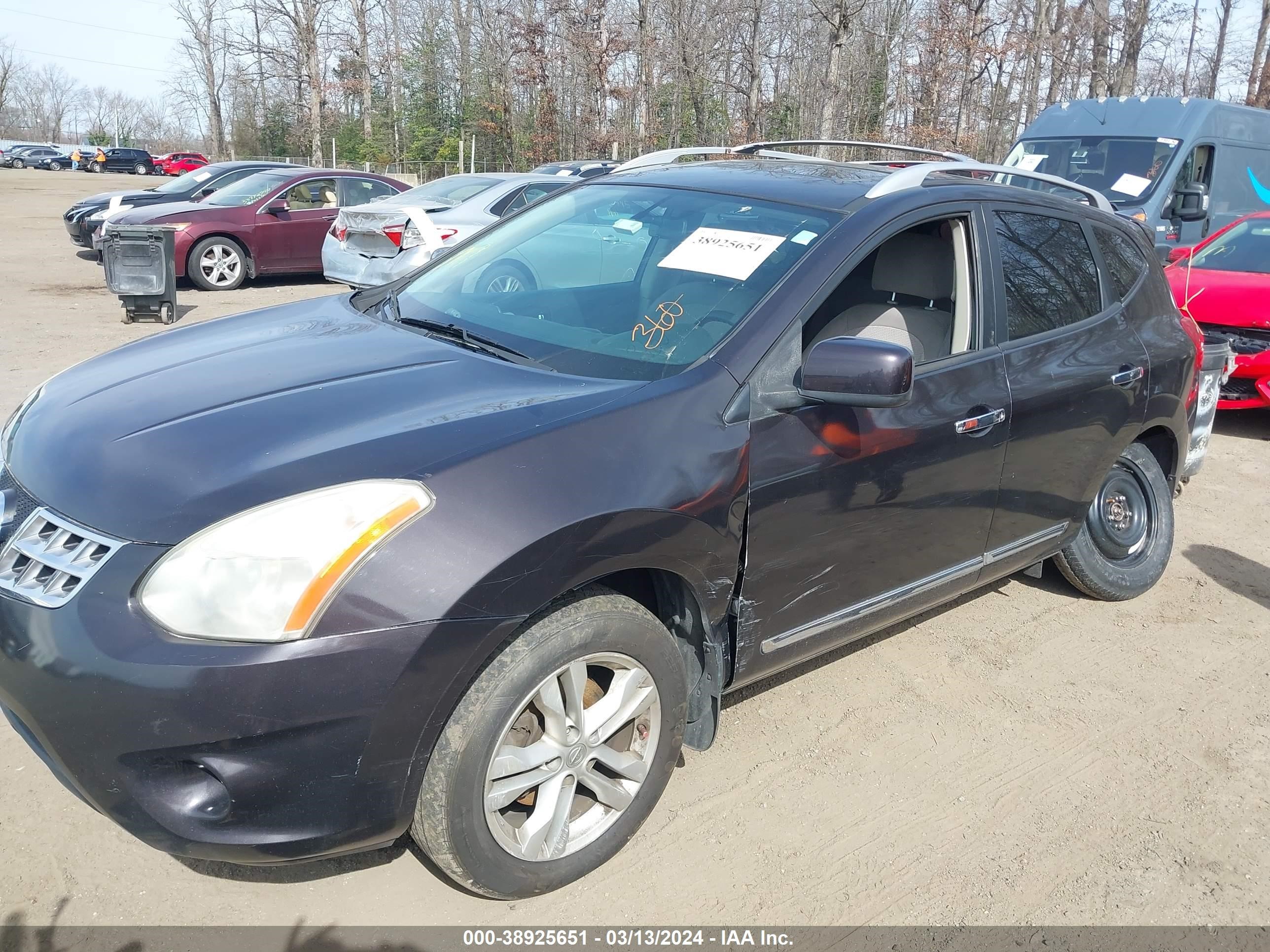 Photo 1 VIN: JN8AS5MV4CW387790 - NISSAN ROGUE 