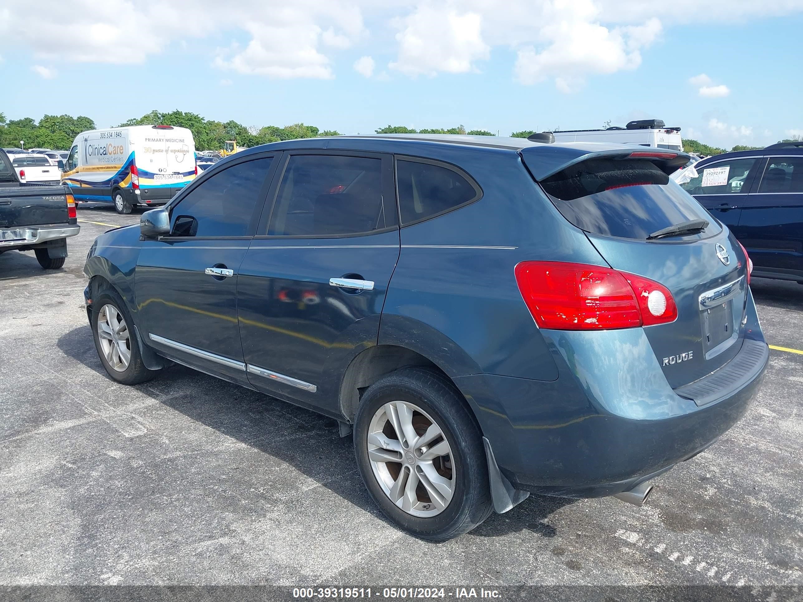 Photo 2 VIN: JN8AS5MV4DW121459 - NISSAN ROGUE 