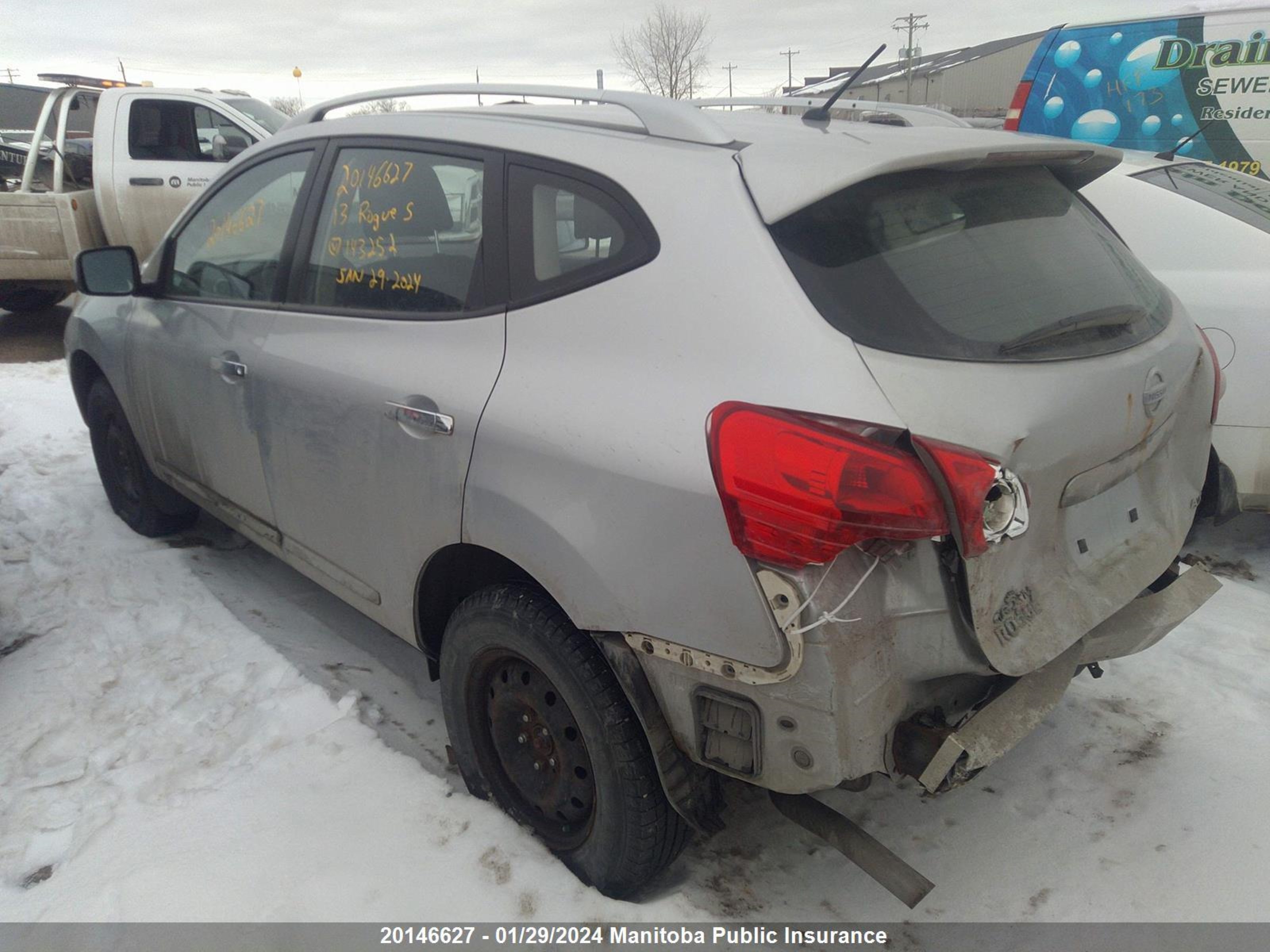 Photo 2 VIN: JN8AS5MV4DW143252 - NISSAN ROGUE 