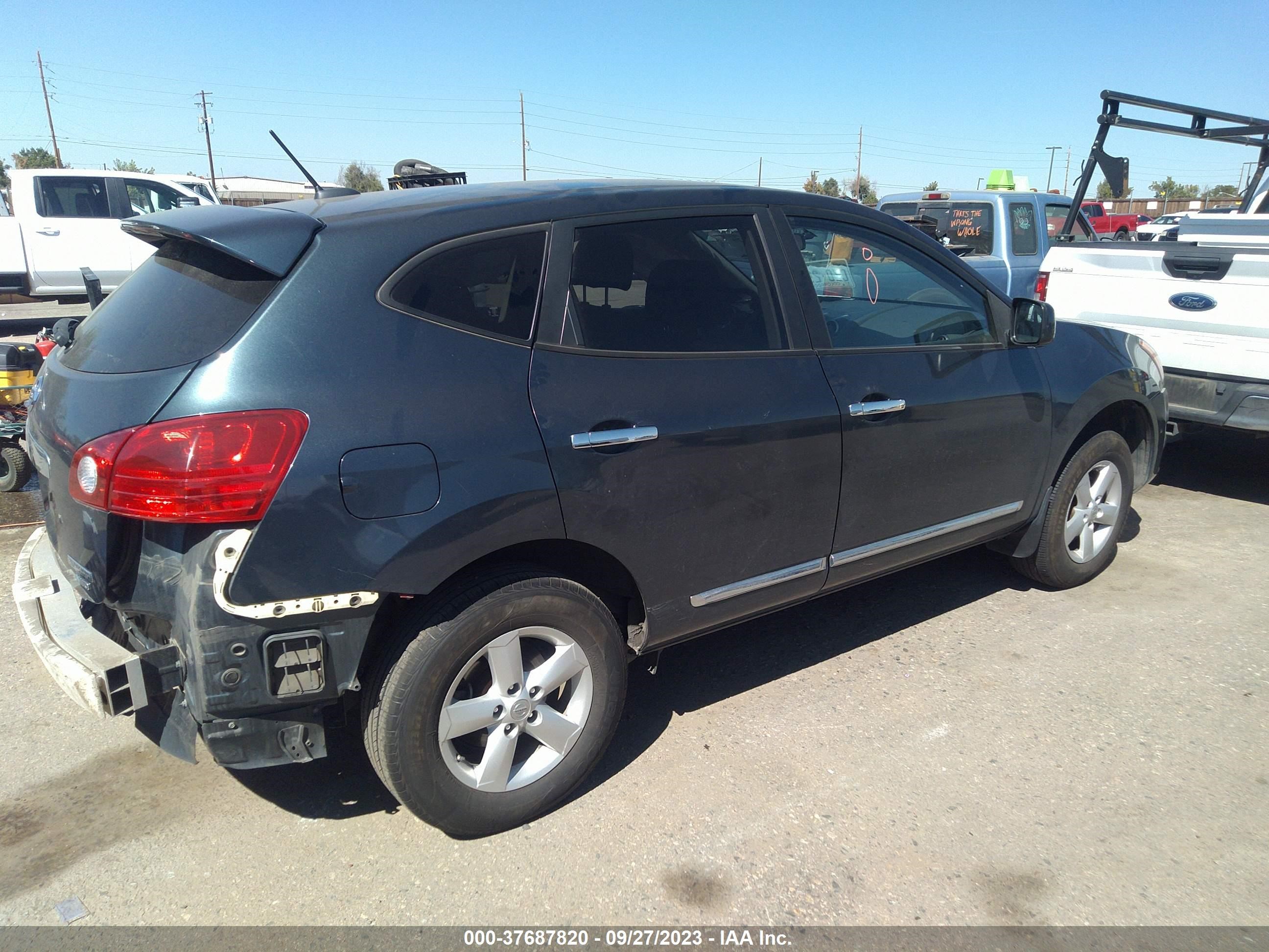 Photo 3 VIN: JN8AS5MV4DW606023 - NISSAN ROGUE 