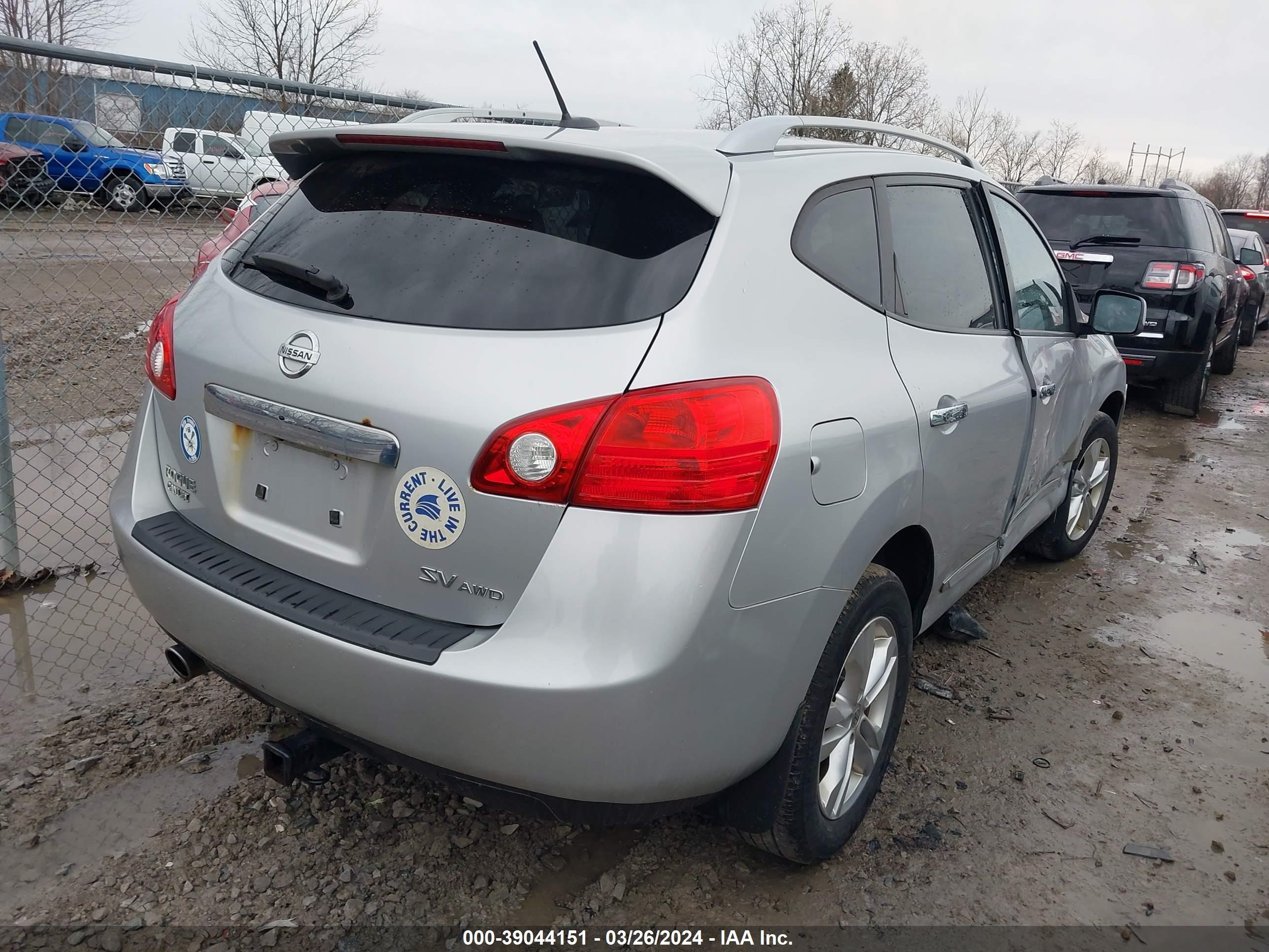 Photo 3 VIN: JN8AS5MV4DW628944 - NISSAN ROGUE 