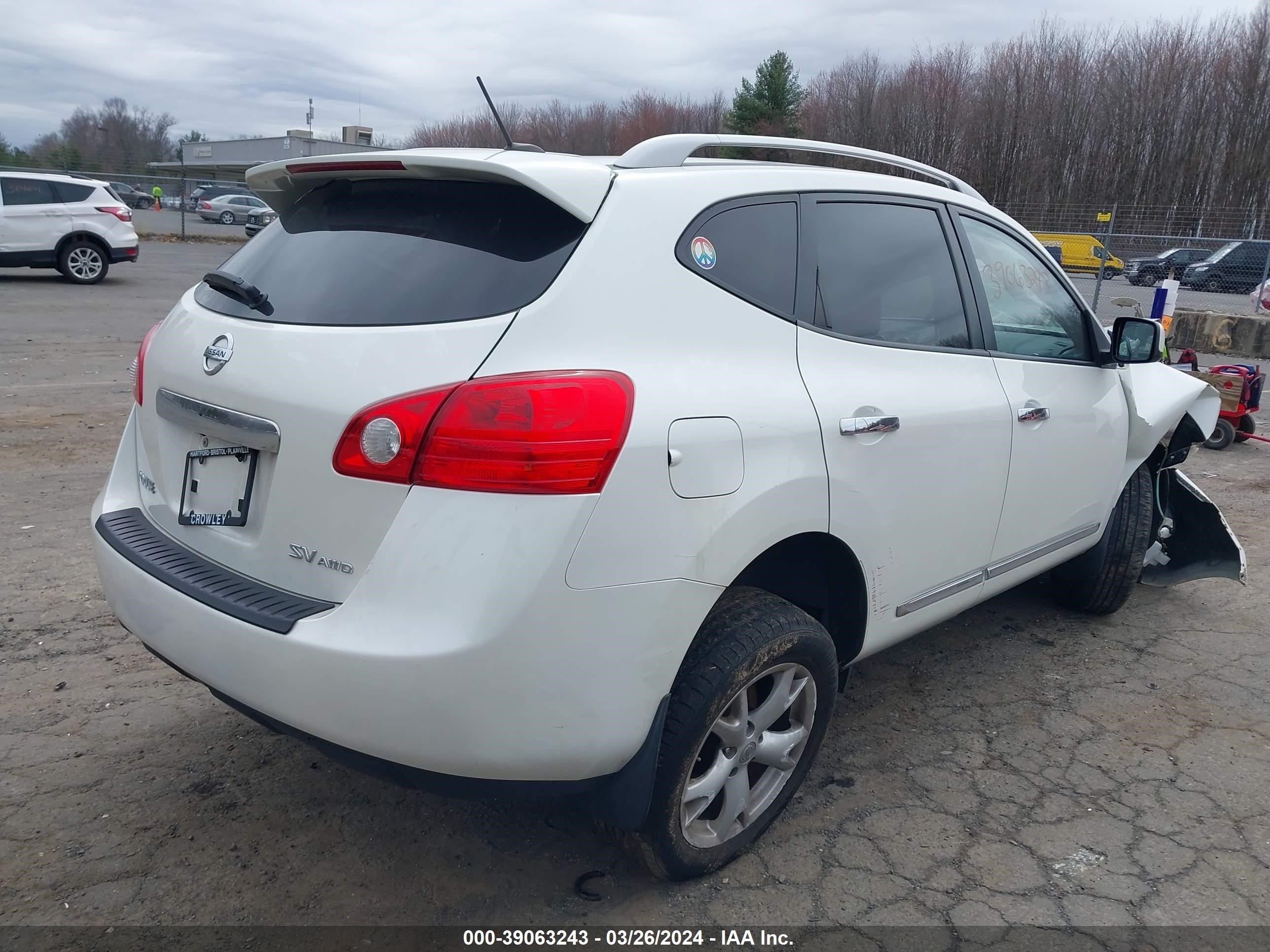 Photo 3 VIN: JN8AS5MV5BW297966 - NISSAN ROGUE 