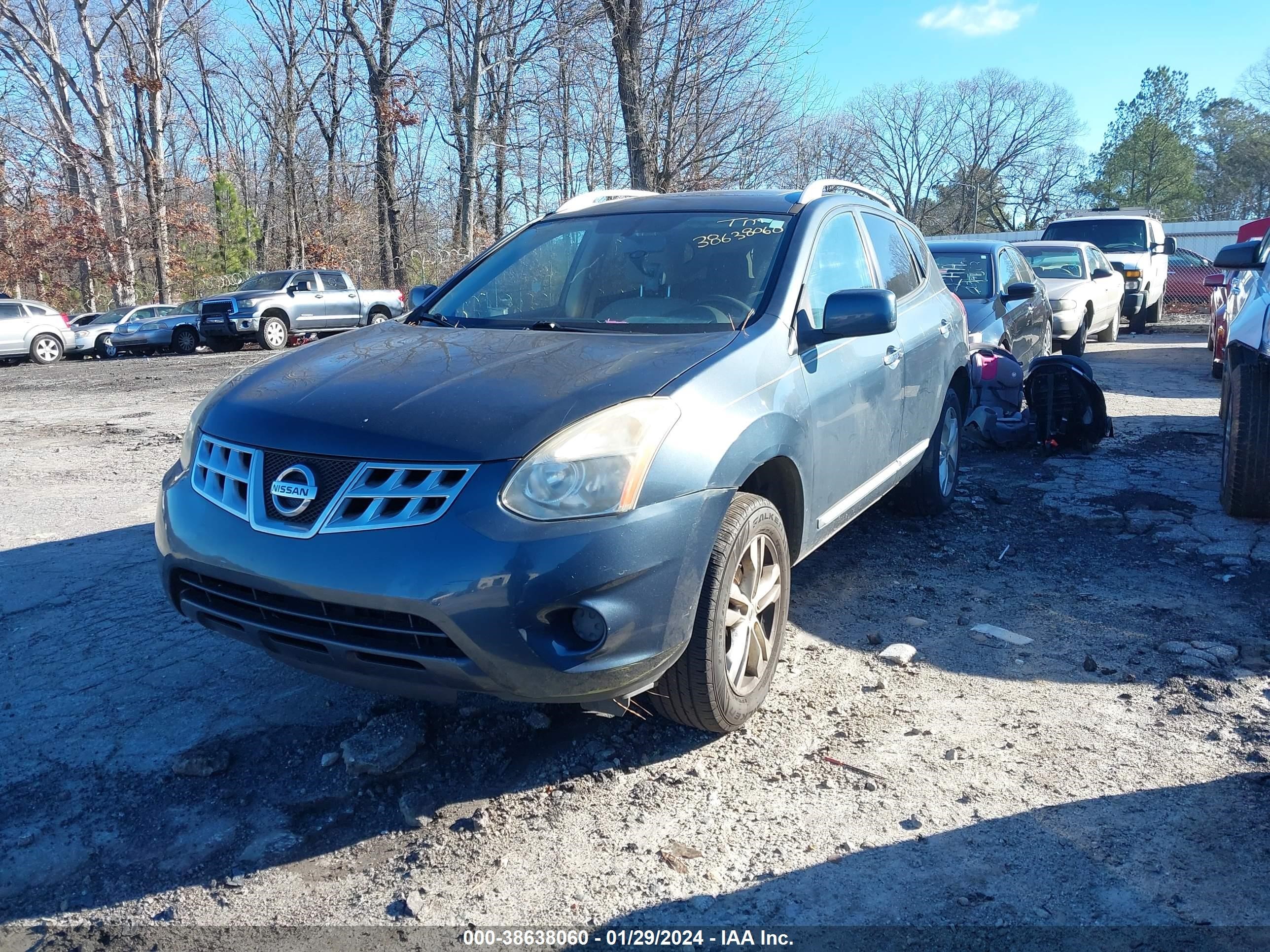 Photo 1 VIN: JN8AS5MV5CW709580 - NISSAN ROGUE 