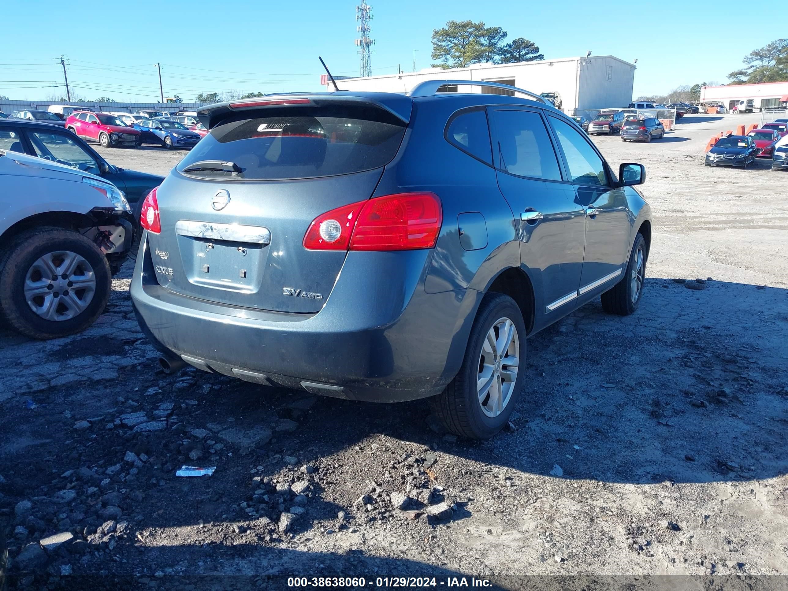 Photo 3 VIN: JN8AS5MV5CW709580 - NISSAN ROGUE 