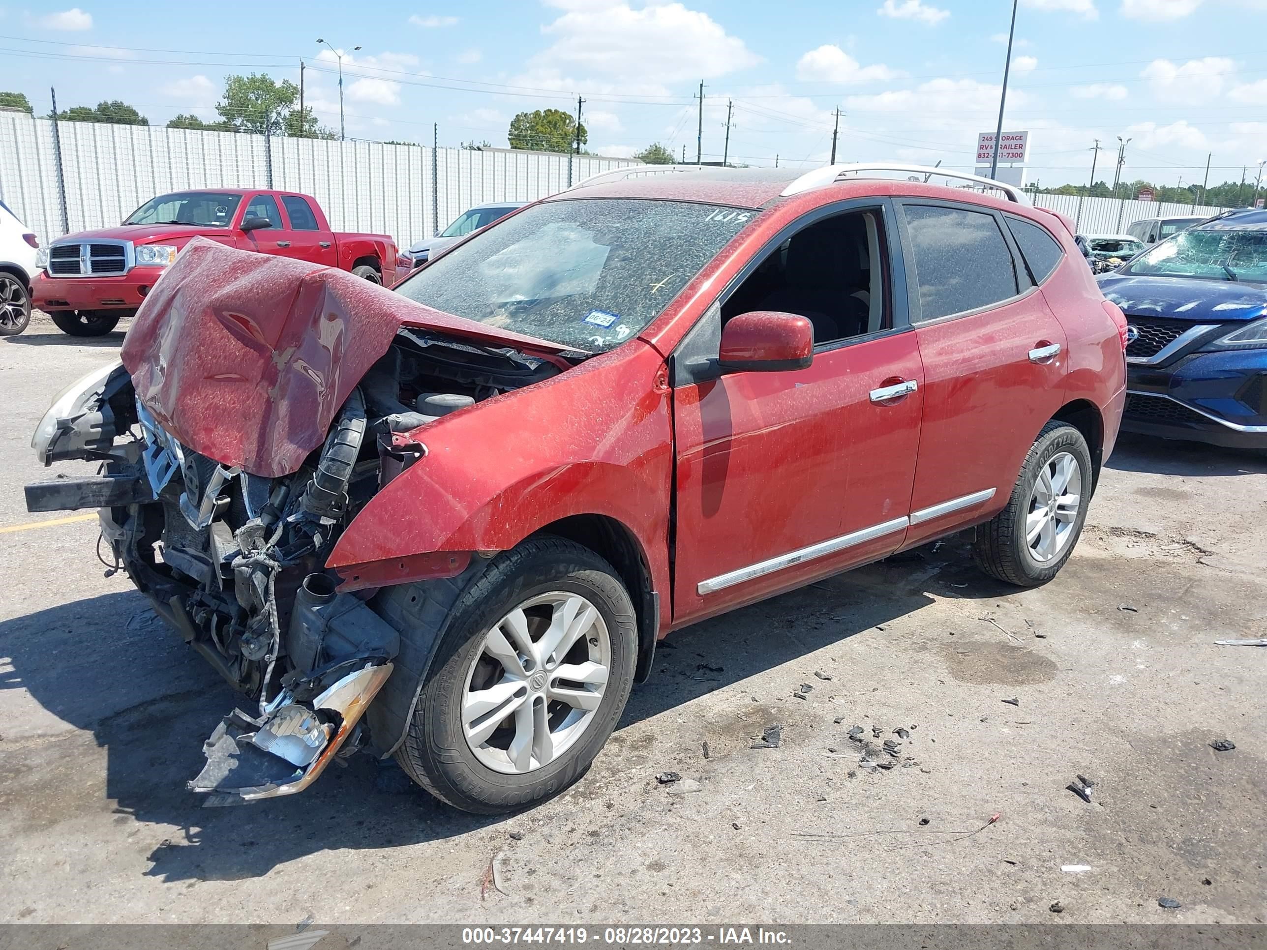 Photo 1 VIN: JN8AS5MV5DW621615 - NISSAN ROGUE 