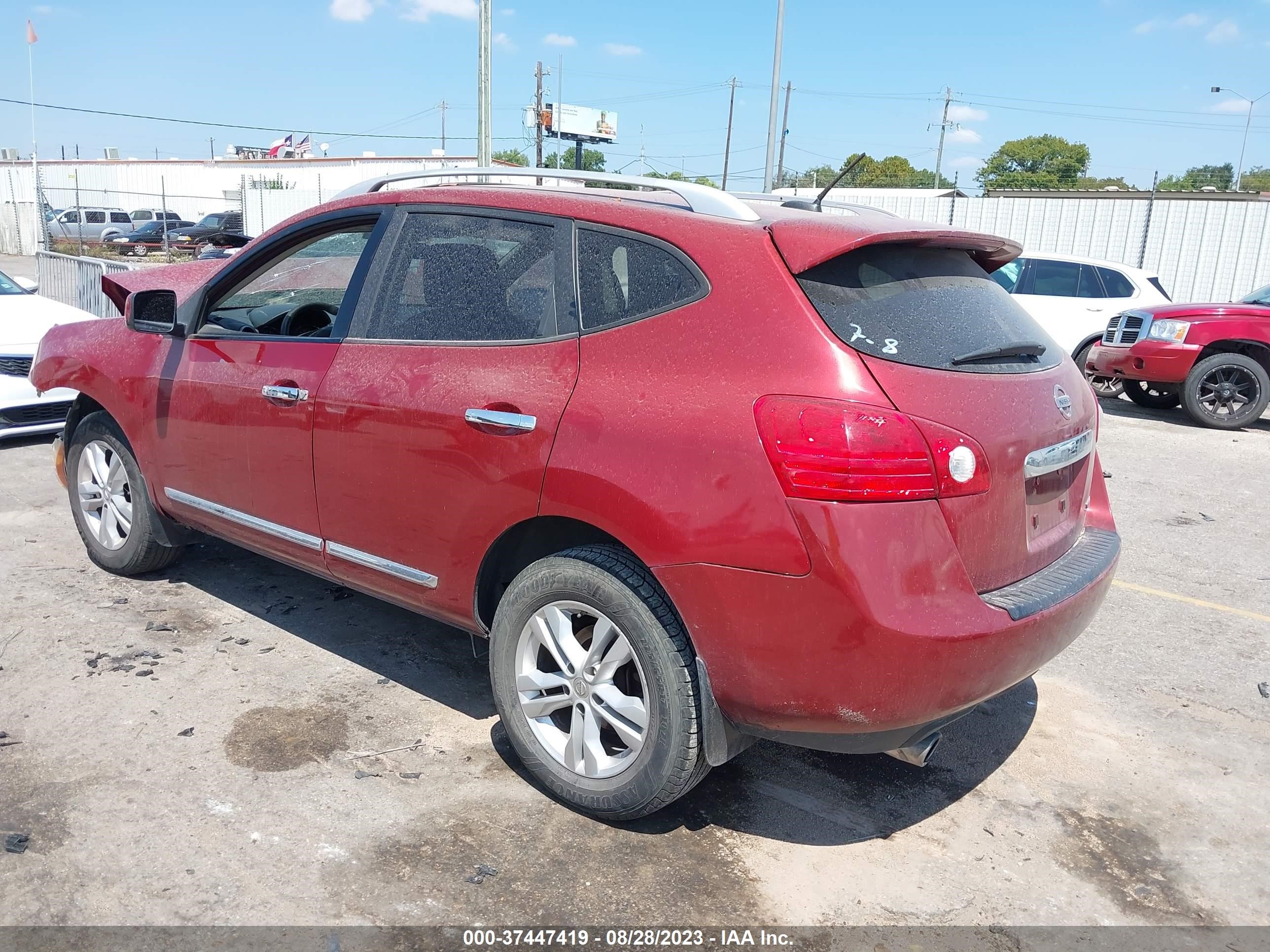 Photo 2 VIN: JN8AS5MV5DW621615 - NISSAN ROGUE 